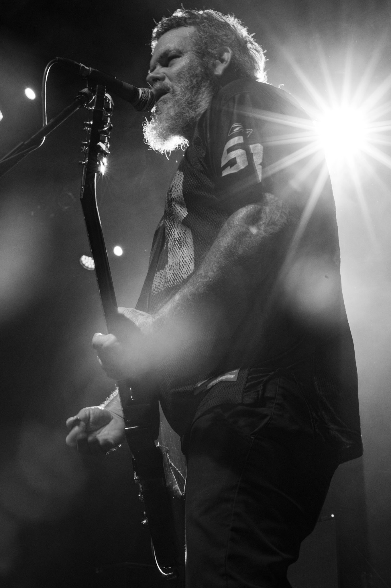 Neurosis - USA Oakland - pionierzy post metalu w warszawskiej Progresji, formacja kalifornijczyków napędzana przez Scott Kelly i Steve von Till wyszła od sluge metal, industrial, doom metal, hardcore punk, grunge, southern rock, po noise rock. Produkcja Knock Out Productions, fot. Andrzej kaziq Wasilkiewicz/Reporter