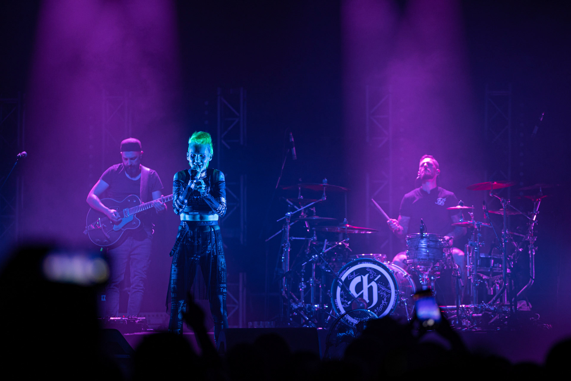 30.07.2021 Agnieszka Chylinska - koncert 25 lat na scenie! Warto bylo szalec. Warszawa Gramy do Woli Progresja.n/z Agnieszka Chylinska – wokal n/z Bartek Krolik – gitara basowa, klawisze,n/z Marek Piotrowski – instrumenty klawiszowe, n/z Maciej Maka – gitara,n/z Bartlomiej Szopix Czerniachowski - perkusja.Pop, pop-rock, hardrock, heavy metal,Fot. Andrzej Wasilkiewicz/Reporter