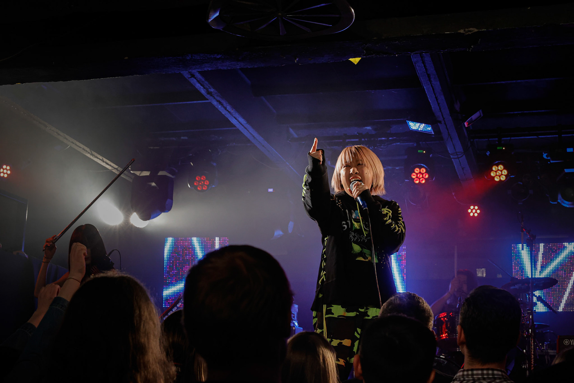 27.01.2020 Warszawa Klub Proxima koncert AliA. Europejska trasa japońskiej grupy AliA  AliAliVe2020 Around the World ReAliVe 
Slide Sunset, Knock Out Productions, 
fot. Andrzej Wasilkiewicz/REPORTER