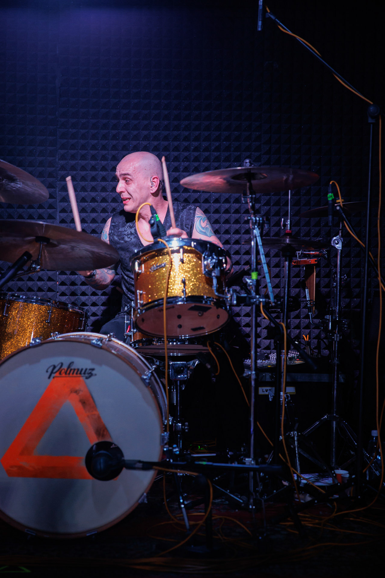 12.11.2021 Lipali - koncert Warszawa klub Remont.Najnowszy album „MOSTY, RZEKI, LUDZIE”.Lukasz Luk Jeleniewski - perkusja, Rock, rock progresywny, rock alternatywny, polski rock.fot. Andrzej kaziq Wasilkiewicz/Reporter