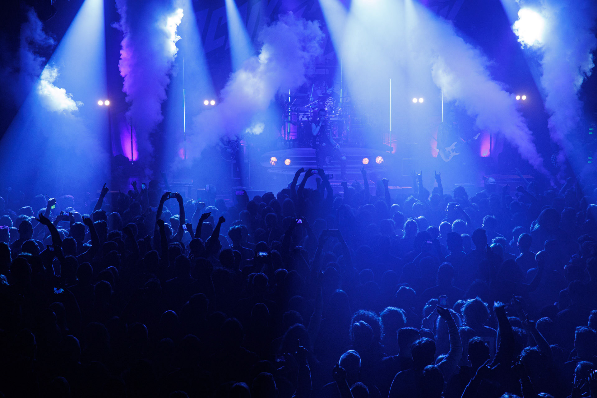 18.12.2021 Nocny Kochanek - Antysylwester Antyradia,18 lat klubu Progresja,Nocny Kochanek - koncert Warszawa,Progresja, Zdrajcy Metalu, klasyczny heavy metal, Alter Ego, Night Mistress.n/z Krzysiek Sokolowski – wokal,n/z Arkadiusz Majstrak – gitara,n/z Artur Pochwala – bas,n/z Robert Kazon Kazanowski – gitara,n/z Artur Zurek – perkusja,Fot. Andrzej Wasilkiewicz/Reporter