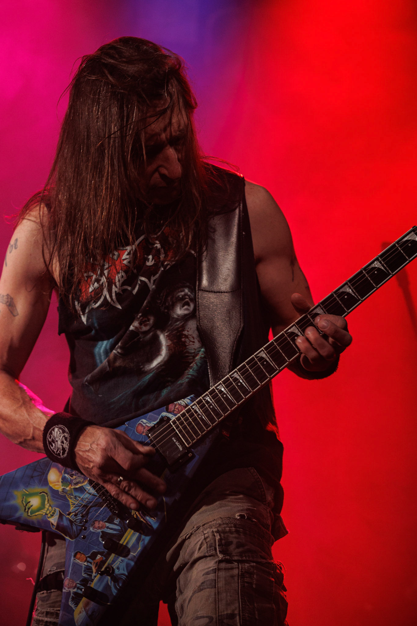 War-Saw - thrashmetal.Koncert Czwarta Fala MMXXII klub VooDoo Warszawa.n/z Marek Agnostic Molenda - gitara,n/z Tomek Zyclon Weglewski - bas,n/z Pawel Abaddon Rekowski - gitara,n/z Sylwia Papierska - wokal,n/z Pawel Pawulon Jaroszewicz - drums,Fot. Andrzej Wasilkiewicz/kaziq.com