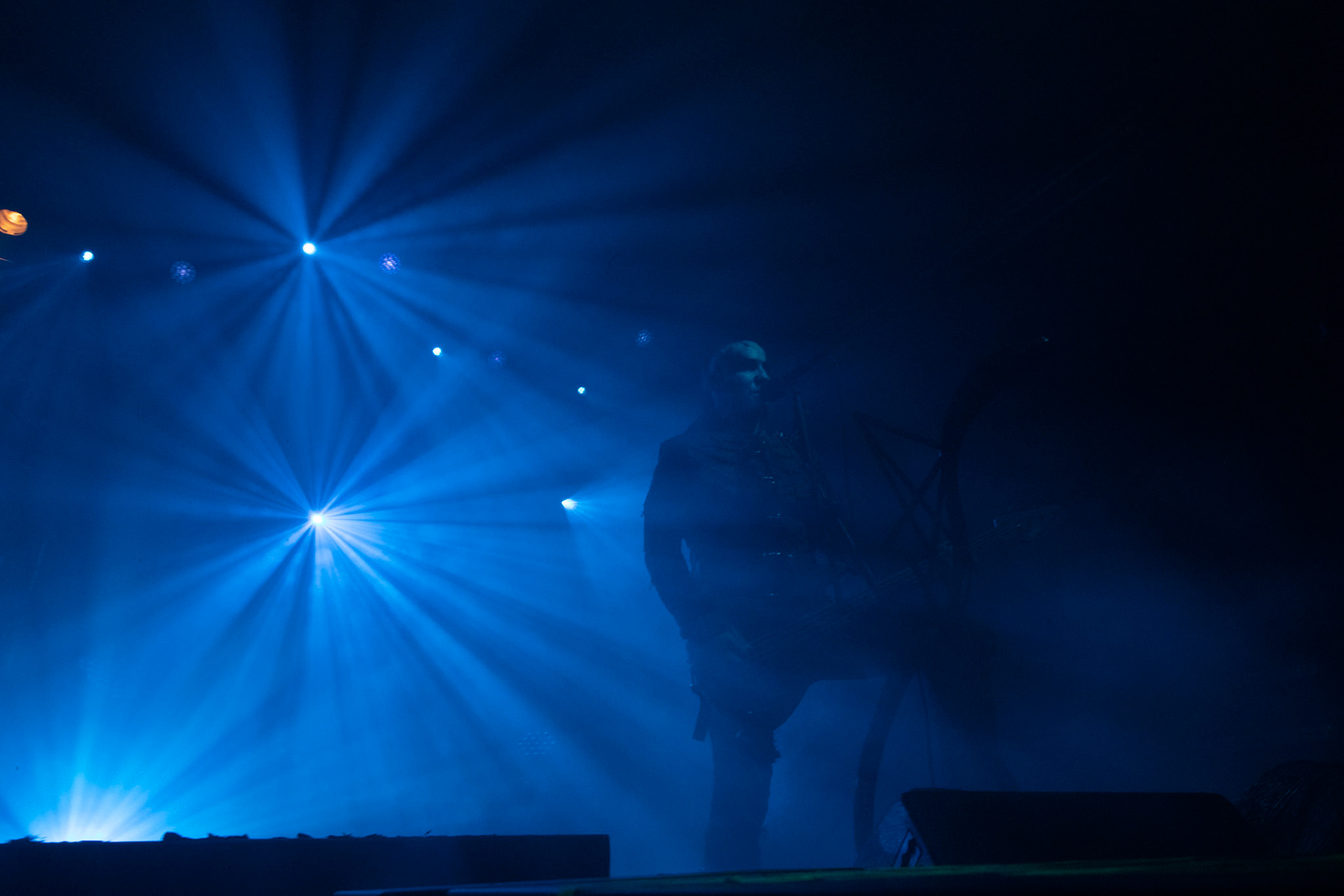 14.12.2018r. Behemoth koncert Merry Christless - Warszawa Progresja, Adam "Nergal" Darski – gitara, wokal prowadzący, 
Zbigniew "Inferno" Promiński – perkusja,
Tomasz "Orion" Wróblewski – gitara basowa, Patryk "Seth" Sztyber – gitara,  fot. Andrzej Wasilkiewicz/Reporter