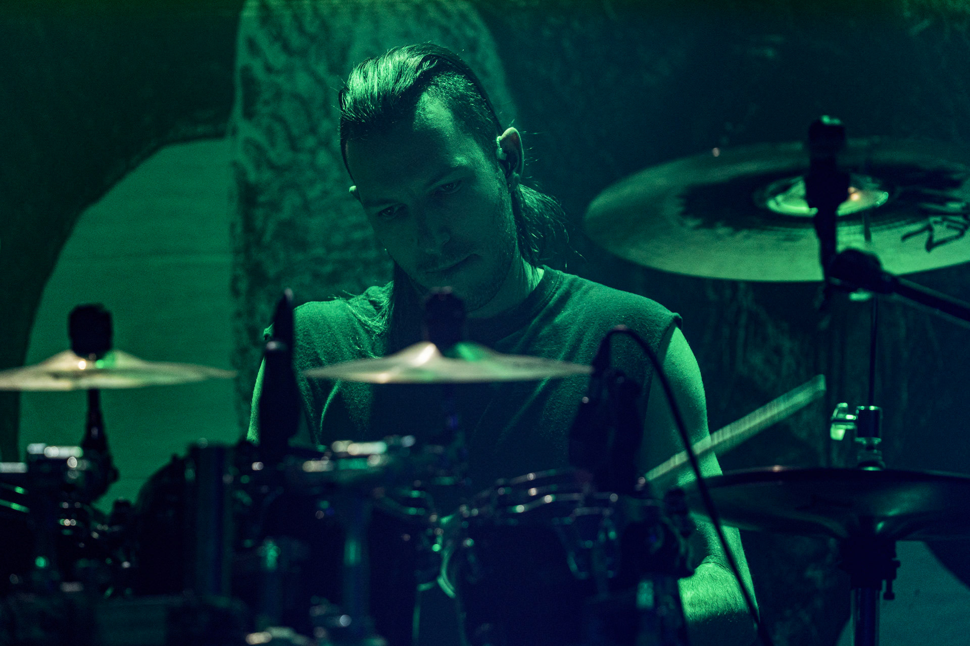 14.04.2023 Kataklysm - kanadyjski melodic death metal. Knock Out Productions, klub Progresja Warszawa. fot. Andrzej Wasilkiewicz/kaziq.com