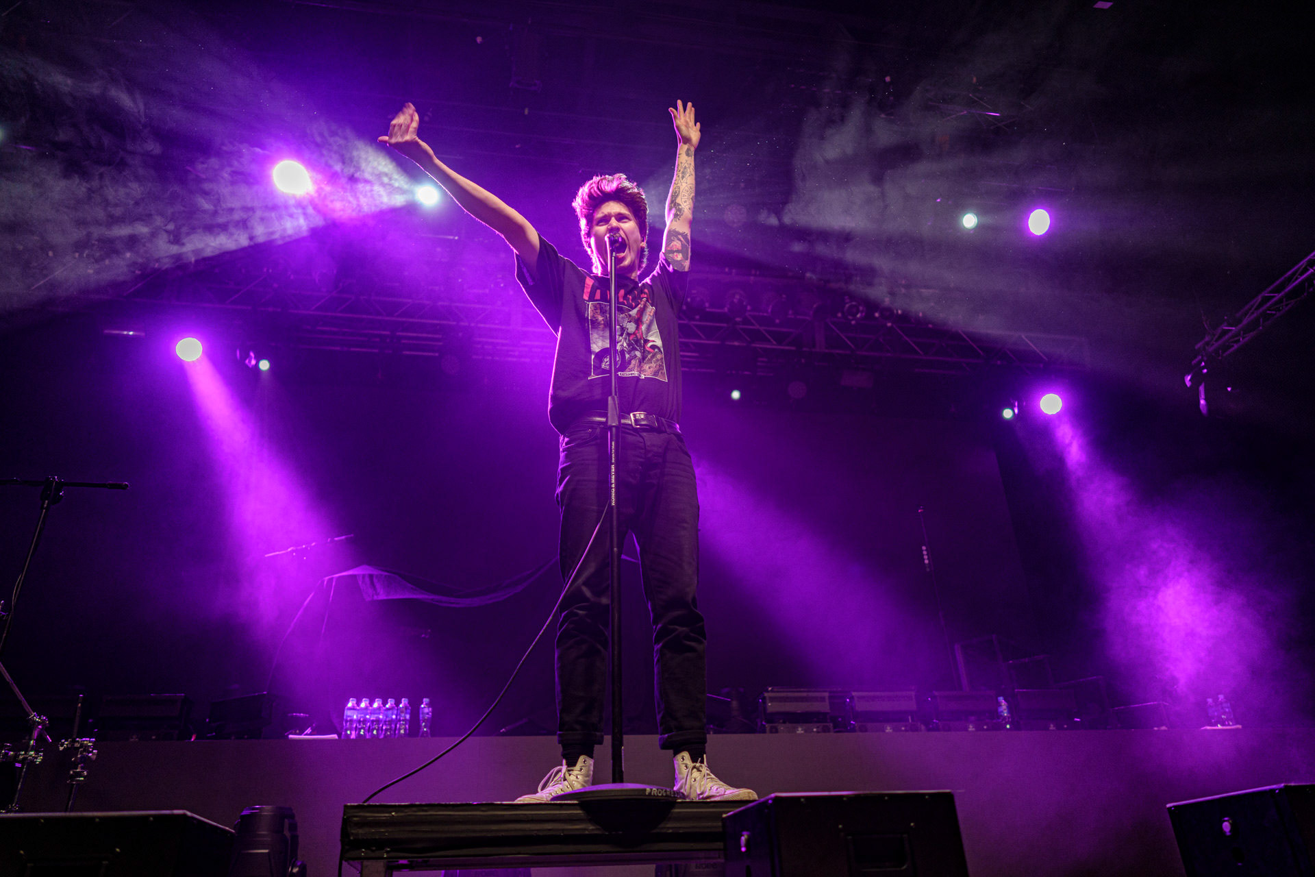 18.03.2023 - HOLDING ABSENCE - post-rock, alternative rock, w warszawskiej Progresji.Knock Out Productions. Fot. Andrzej Wasilkiewicz/Reporter