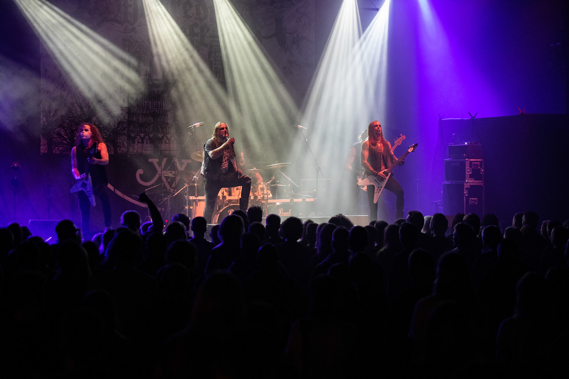 WHOREDOM RIFE - Norwegia - black metal,
koncert w Warszawskiej Progresji w ramach trasy Ecclesia Diabolica Baltica.
fot. Andrzej Wasilkiewicz/Reporter