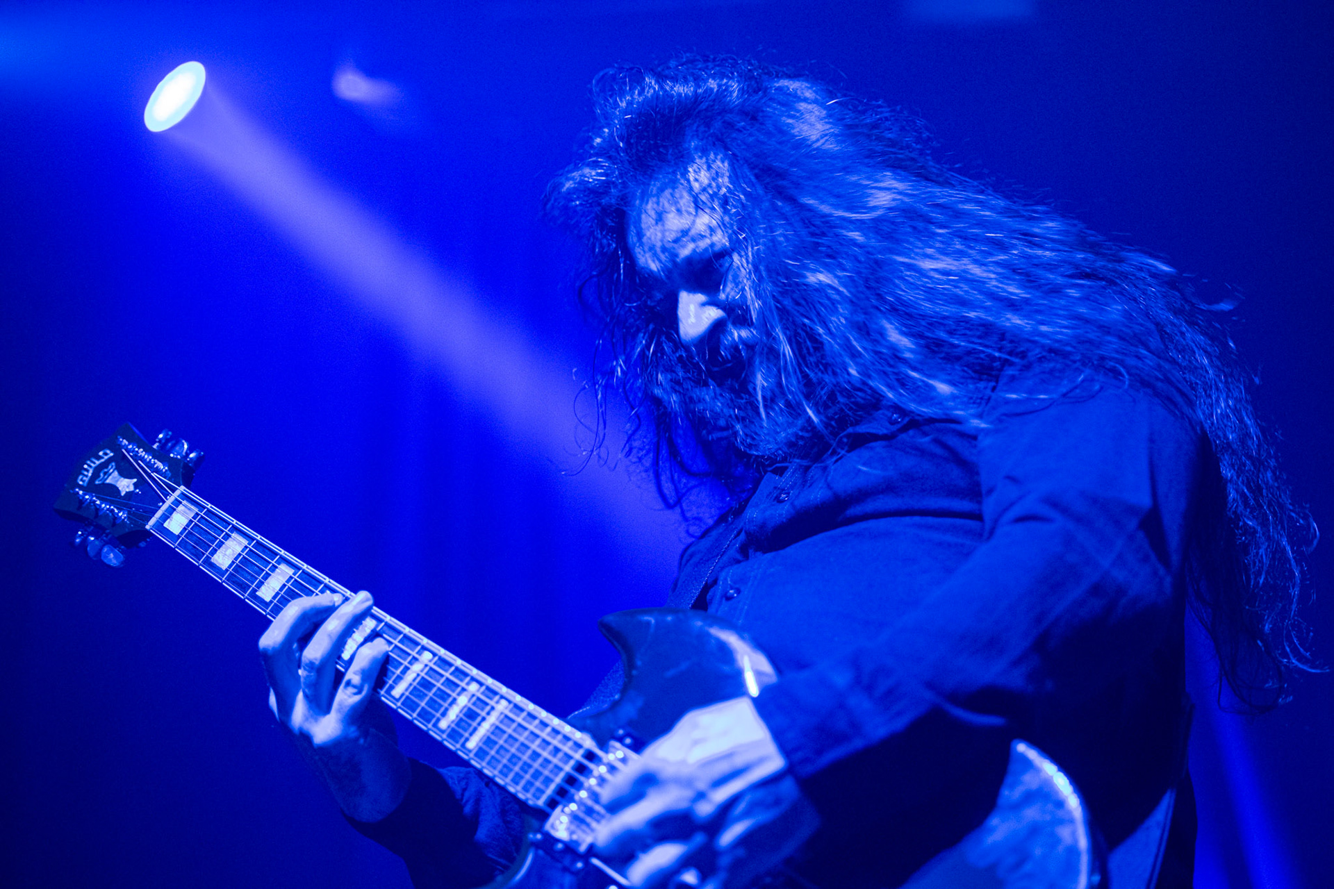 21.12.2019 Metalowa Wigilia 2019 w warszawskiej Progresji.
Koncert zespołu Primordial, irlandzki metal.
Massive Music 
fot. Andrzej Wasilkiewicz/REPORTER