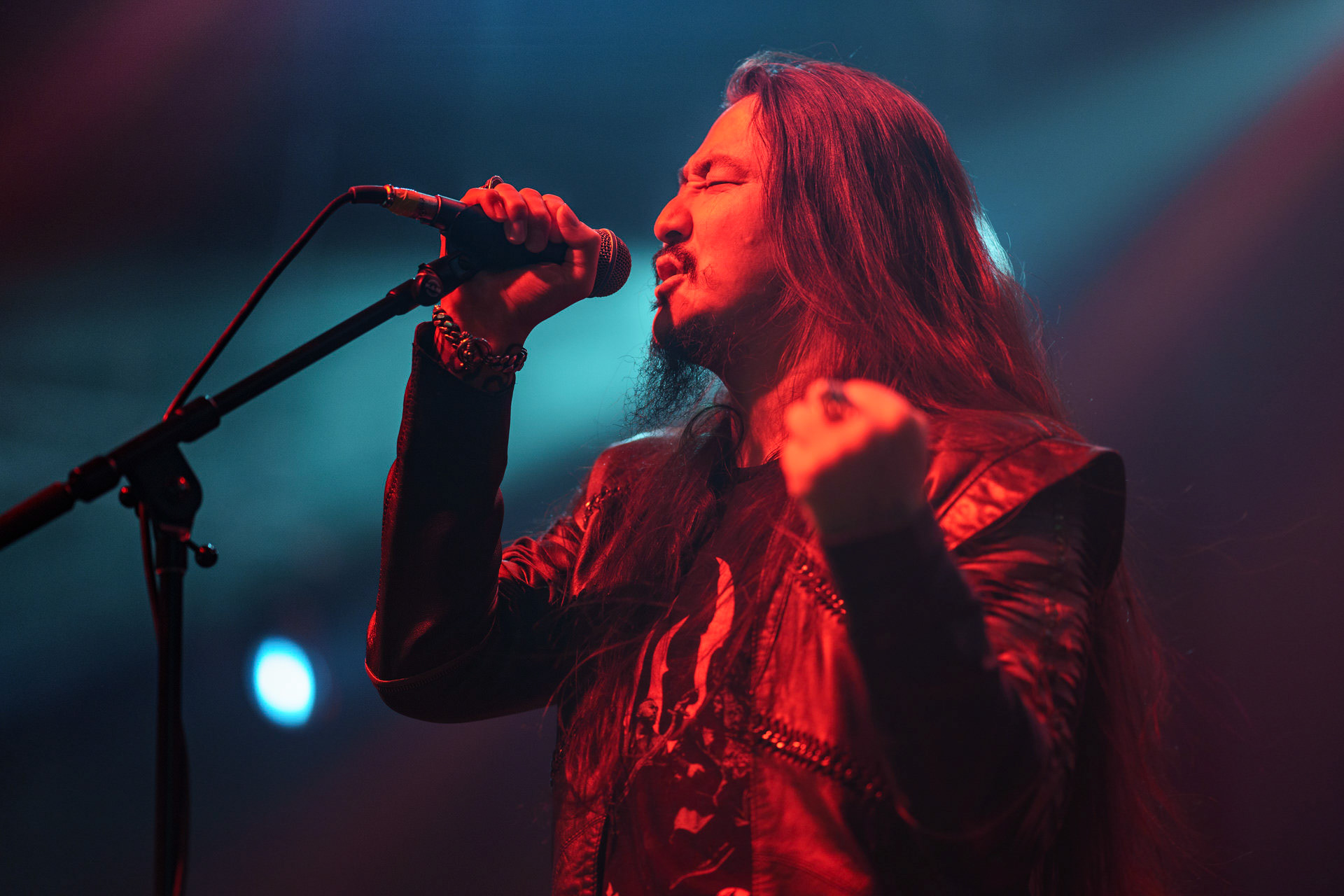 5.11.2022 The HU - koncert mongolskiej folk-metlowej grupy w warszawskiej Progresji.Produkcja Knock Out Productions,fot. Andrzej Wasilkiewicz/Reporter