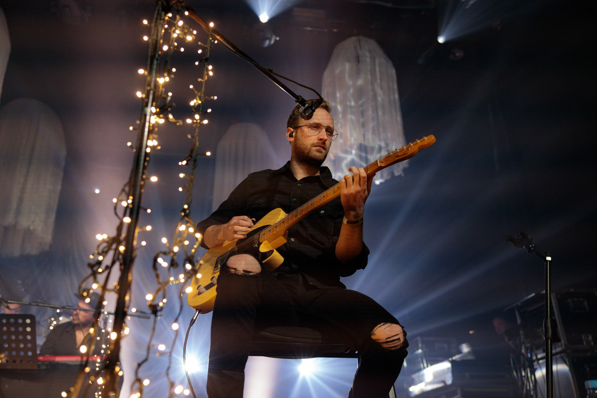 5.12.2021 Kasia Kowalska akustycznie w Klubie Stodola.n/z Kasia Kowalska - wokal,n/z Jerzy Runowski - gitara,n/z Pawel Grudniak - bass,n/z Marcin Karel - gitara,n/z Barek Pawlus - perkusja,Rock, rock progresywny, rock alternatywny, polski rock, pop-rock.fot. Andrzej Wasilkiewicz/Reporter