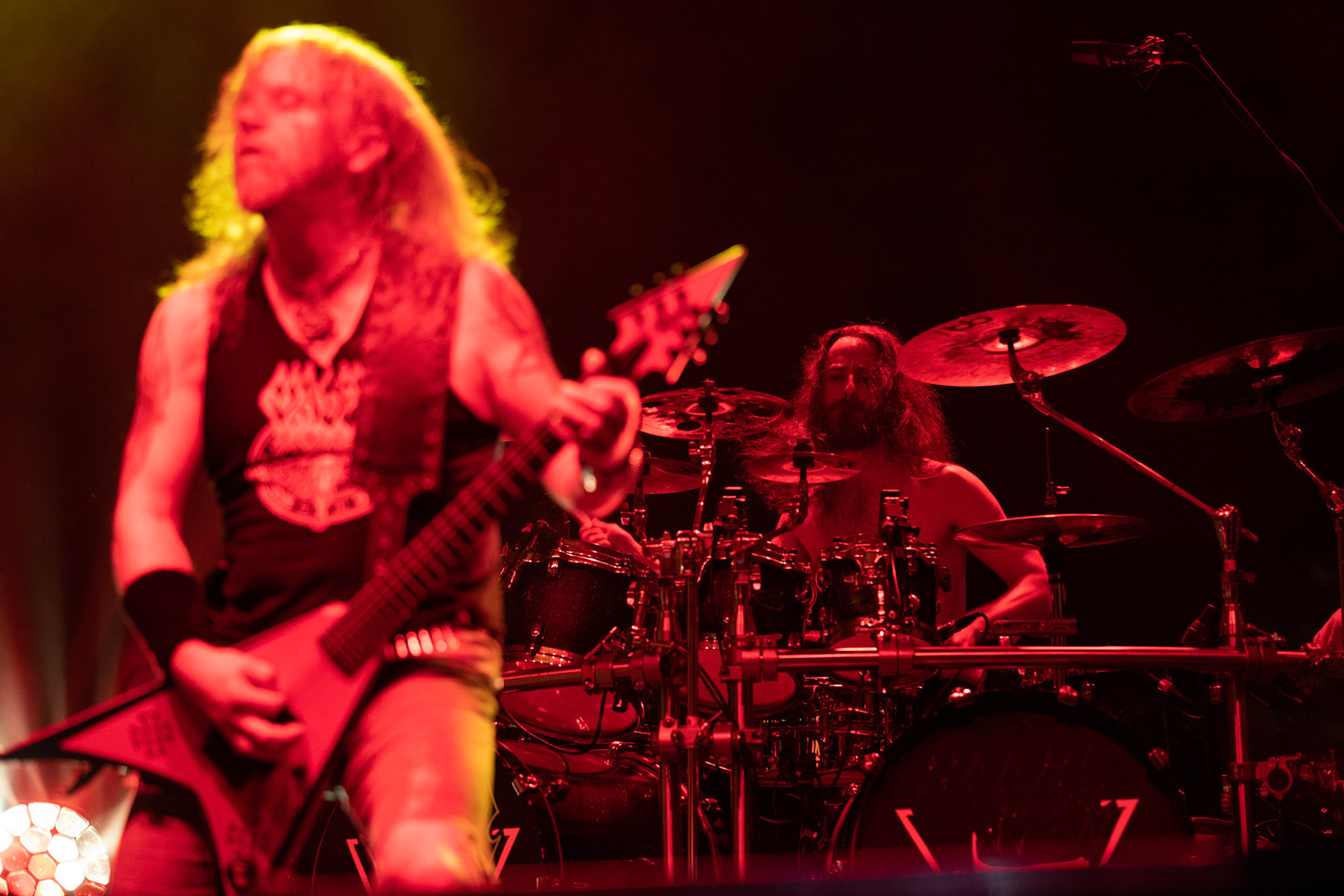 Vader - Death Metal - koncert w ramach Blitzkrieg MMXX warszawskia Progresja, Peter: Guitar + VocalsPajak: GuitarHal: BassJames: Drumsfot. Andrzej kaziq Wasilkiewicz/Reporter