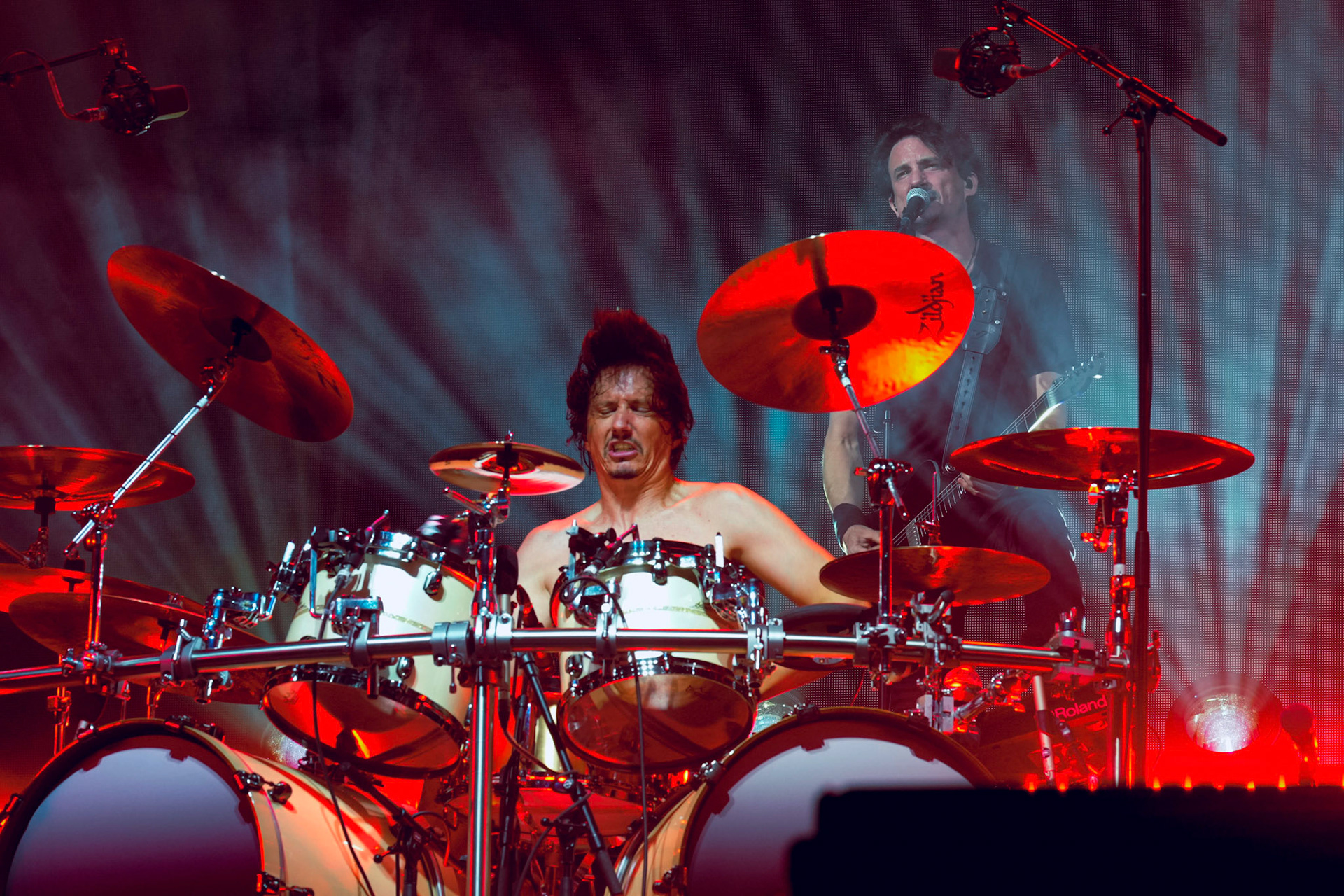 10.06.2023 Gojira trzeci dzien festiwaluMystic Festival 2023, Stocznia Gdanska fot. Andrzej Wasilkiewicz/Reporter