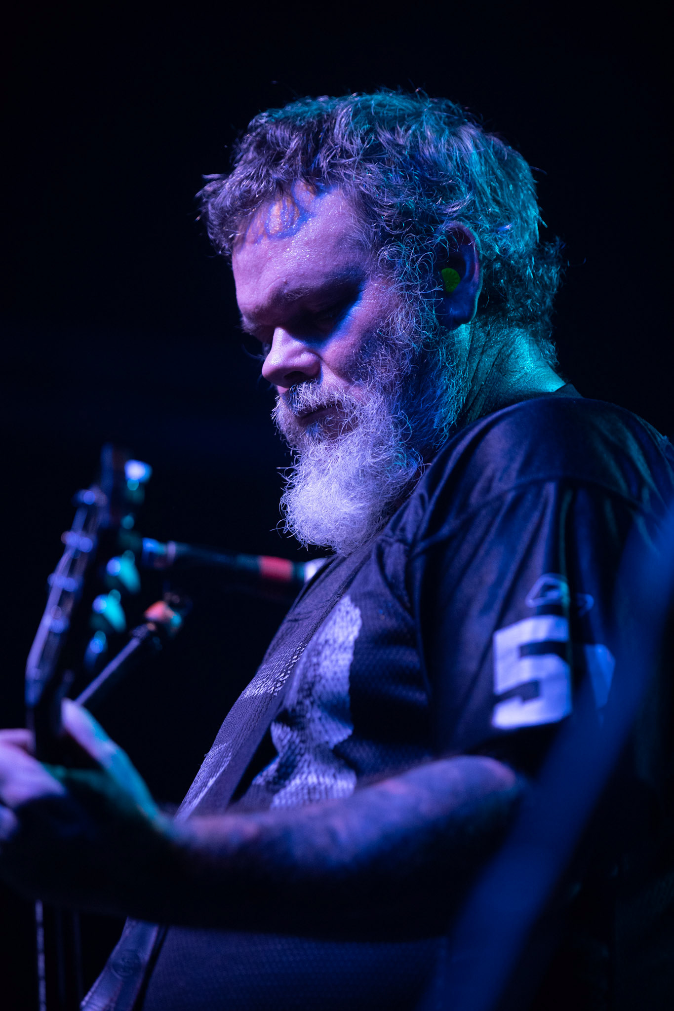 Neurosis - USA Oakland - pionierzy post metalu w warszawskiej Progresji, formacja kalifornijczyków napędzana przez Scott Kelly i Steve von Till wyszła od sluge metal, industrial, doom metal, hardcore punk, grunge, southern rock, po noise rock. Produkcja Knock Out Productions, fot. Andrzej kaziq Wasilkiewicz/Reporter