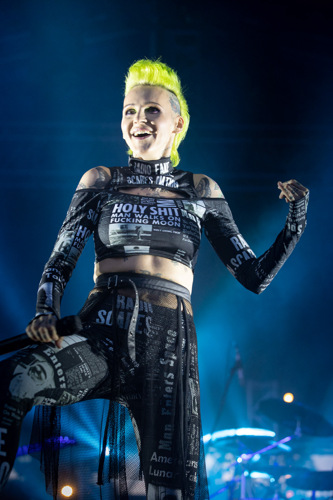 30.07.2021 Agnieszka Chylinska - koncert 25 lat na scenie! Warto bylo szalec. Warszawa Gramy do Woli Progresja.n/z Agnieszka Chylinska – wokal,Pop, pop-rock, hardrock, heavy metal,Fot. Andrzej Wasilkiewicz/Reporter