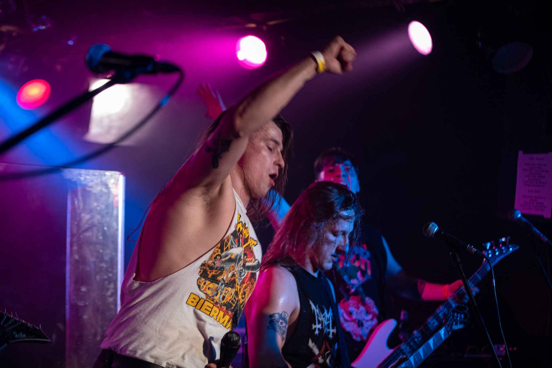 1.02.2020 Blood For Blood Tour part I. koncert zespołu Tester Gier - Crossover Thrash, Punk, Hardcore, Metal, Warszawa klub VooDoo, fot. Andrzej Wasilkiewicz/REPORTER