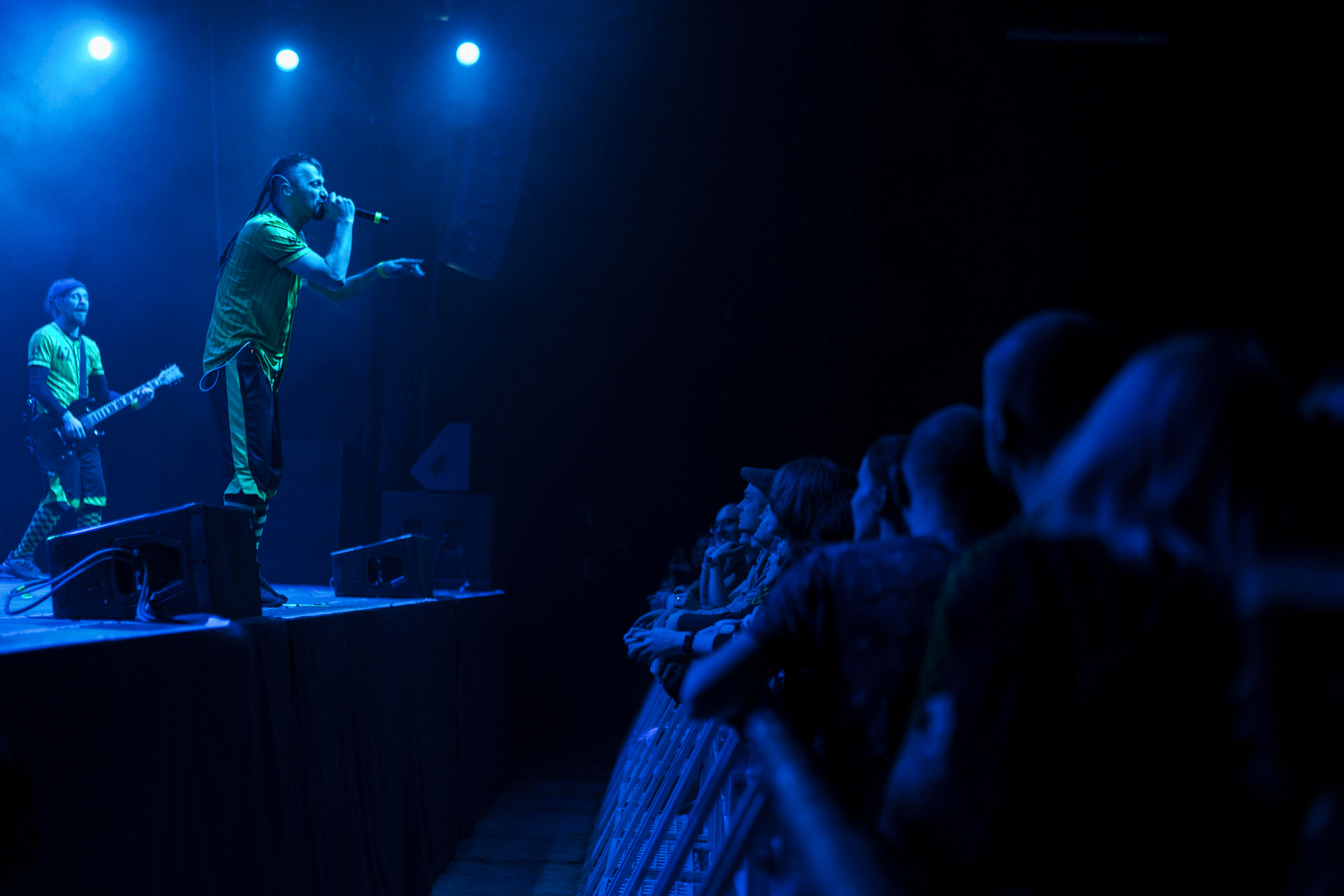 9.02.23 DUBIOZA KOLEKTIV - bosniacka grupa muzyczna, grajaca reggae, dub i rock. - Warszawa Progresja. Winiary Bookings.Fot. Andrzej Wasilkiewicz/Reporter