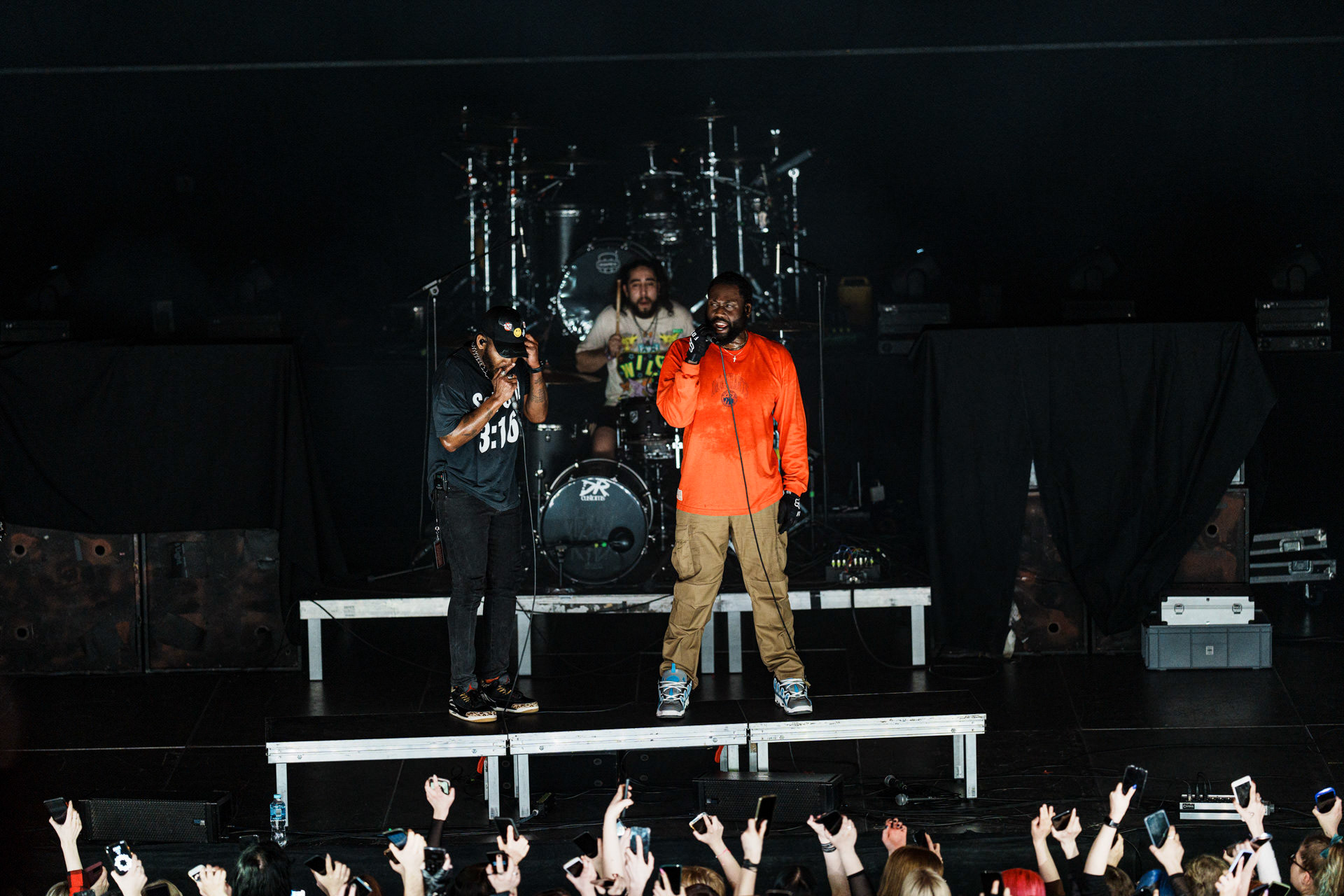 2023.02.10 Oxymorrons - USA - to amerykanski alternatywny zespol mieszajacy style hip-hop, rock, core, noise, z Queens w stanie Nowy Jork. Winiary Bookings. Fot. Andrzej Wasilkiewicz/Reporter