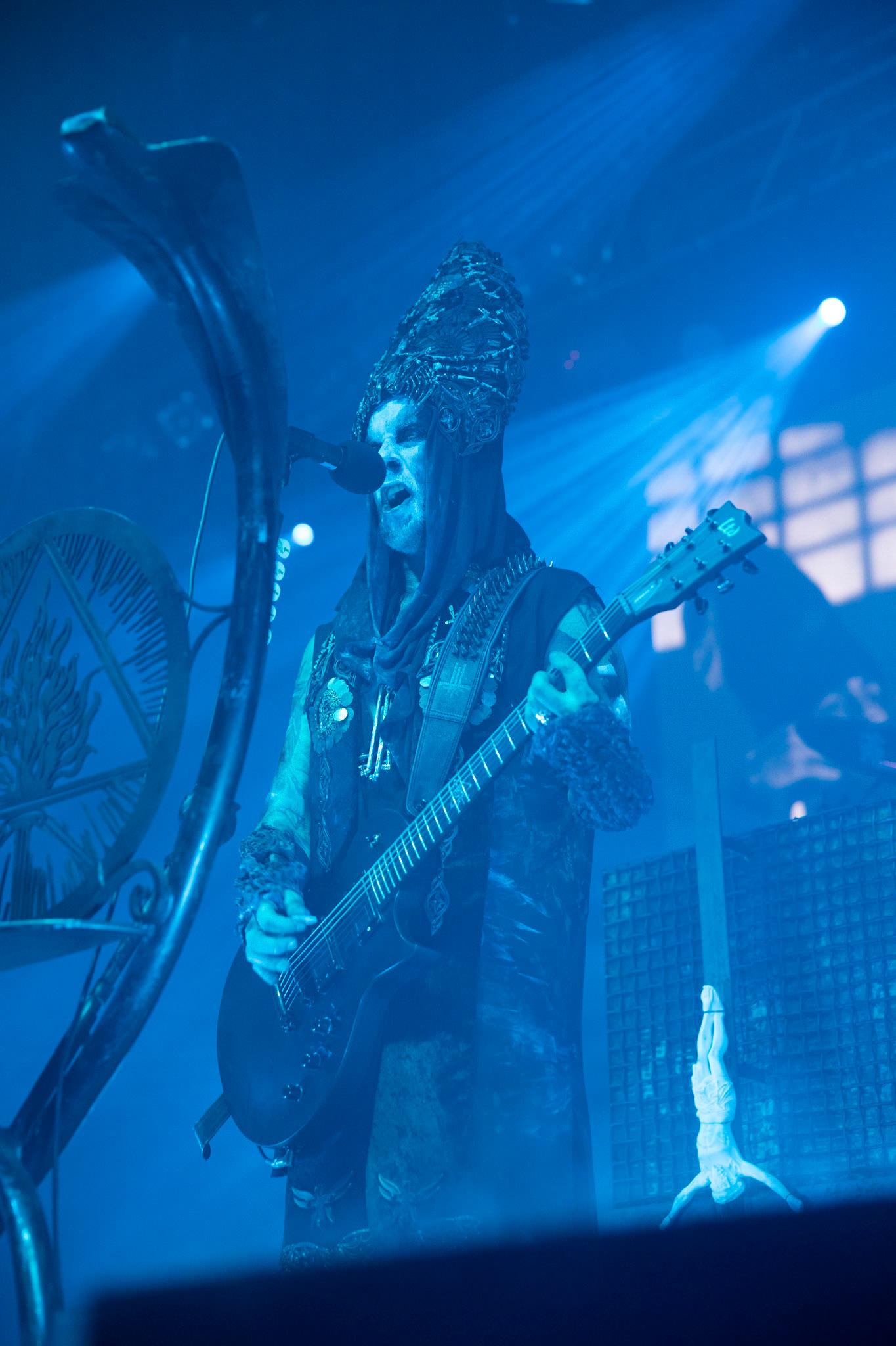 BEHEMOTH - Polska - death metal, black metal
Adam NERGAL Darski -  Guitars,
INFERNO - Drums ov Annihilation and Artillery,
ORION - Bass Guitars,
SETH -  Lead Guitars,
koncert w Warszawskiej Progresji w ramach trasy Ecclesia Diabolica Baltica.
fot. Andrzej Wasilkiewicz/Reporter