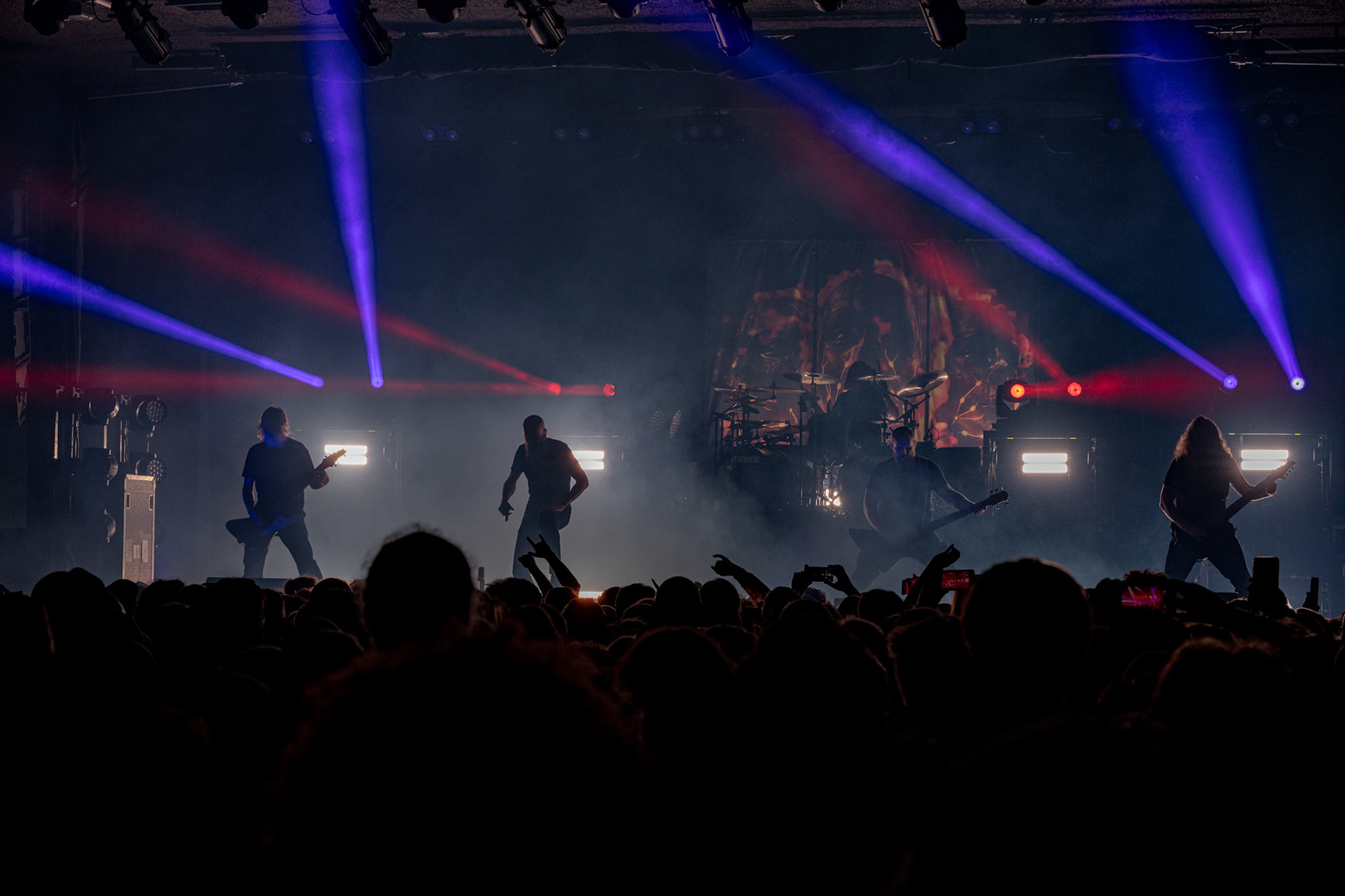 2024.03.15 MESHUGGAH - djent, prog metal, klub Stodola, Knock Out Productions, fot. Andrzej Wasilkiewicz/Reporter