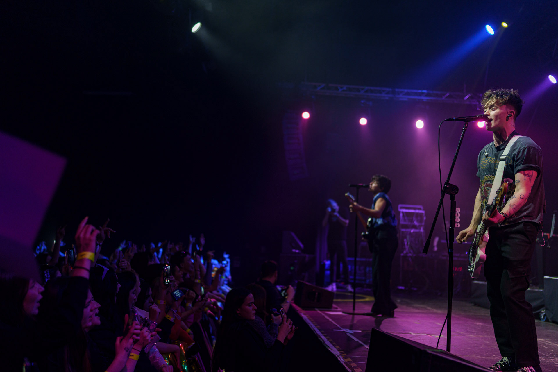 27.03.2023 - The Vamps - Warszawa klub Progresja. Winiary Bookings. fot. Andrzej Wasilkiewicz/Reporter