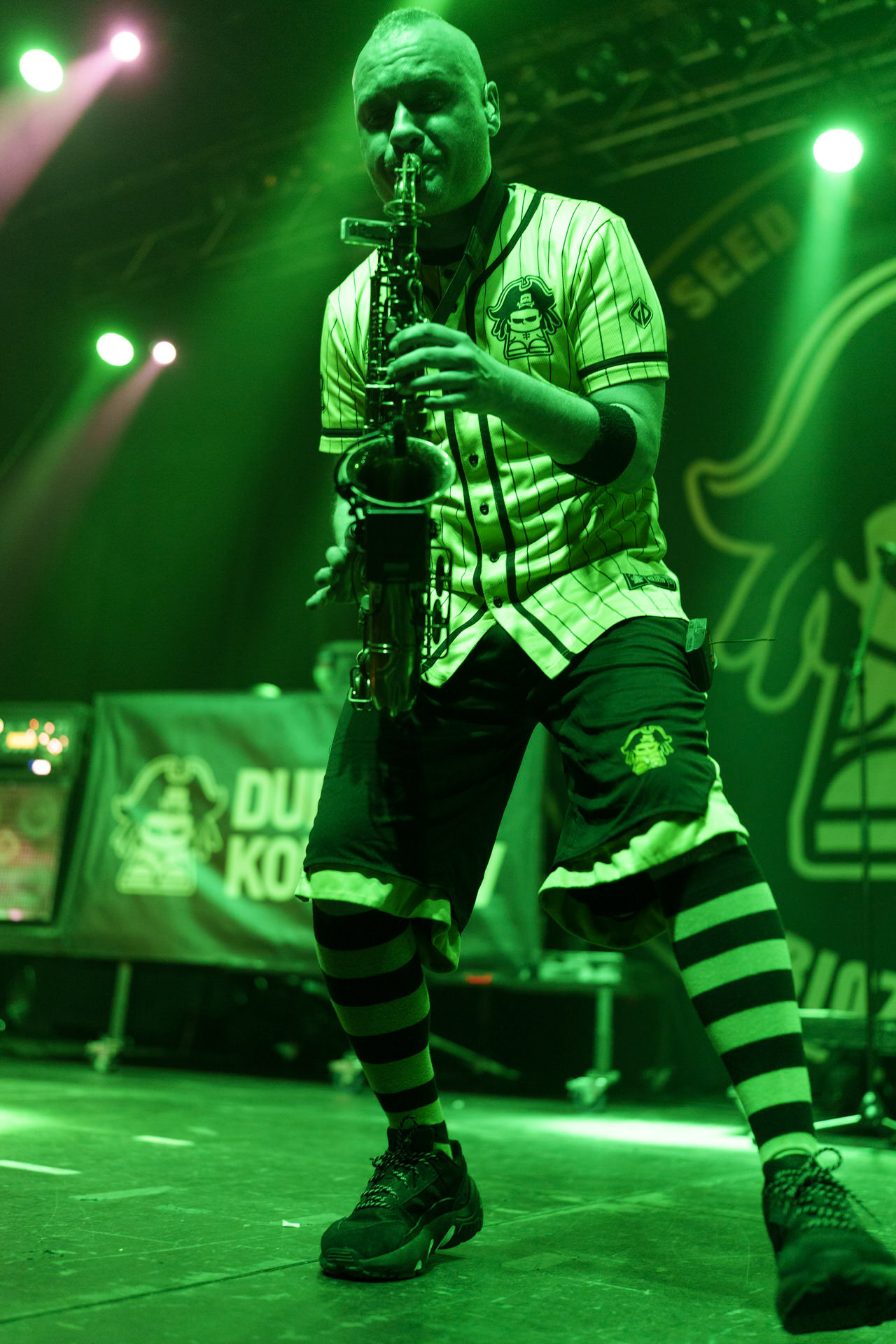 9.02.23 DUBIOZA KOLEKTIV - bosniacka grupa muzyczna, grajaca reggae, dub i rock. - Warszawa Progresja. Winiary Bookings.Fot. Andrzej Wasilkiewicz/Reporter