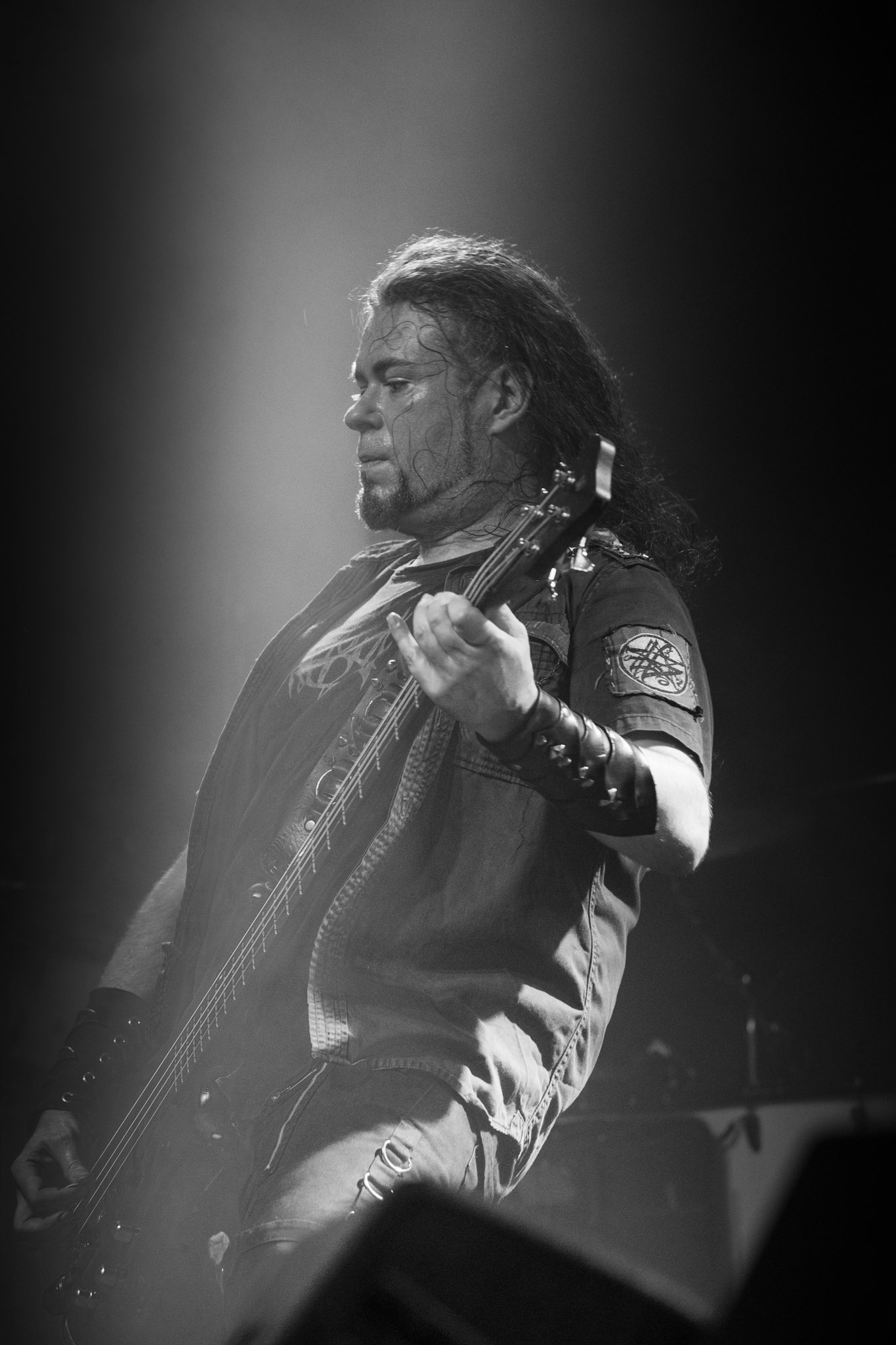 Legendy Metalu Vader - Death Metal - koncert Legendy Metalu w warszawskiej Progresji, 
Peter: Guitar + Vocals
Pajak: Guitar
Hal: Bass
James: Drums
fot. Andrzej kaziq Wasilkiewicz/Reporter