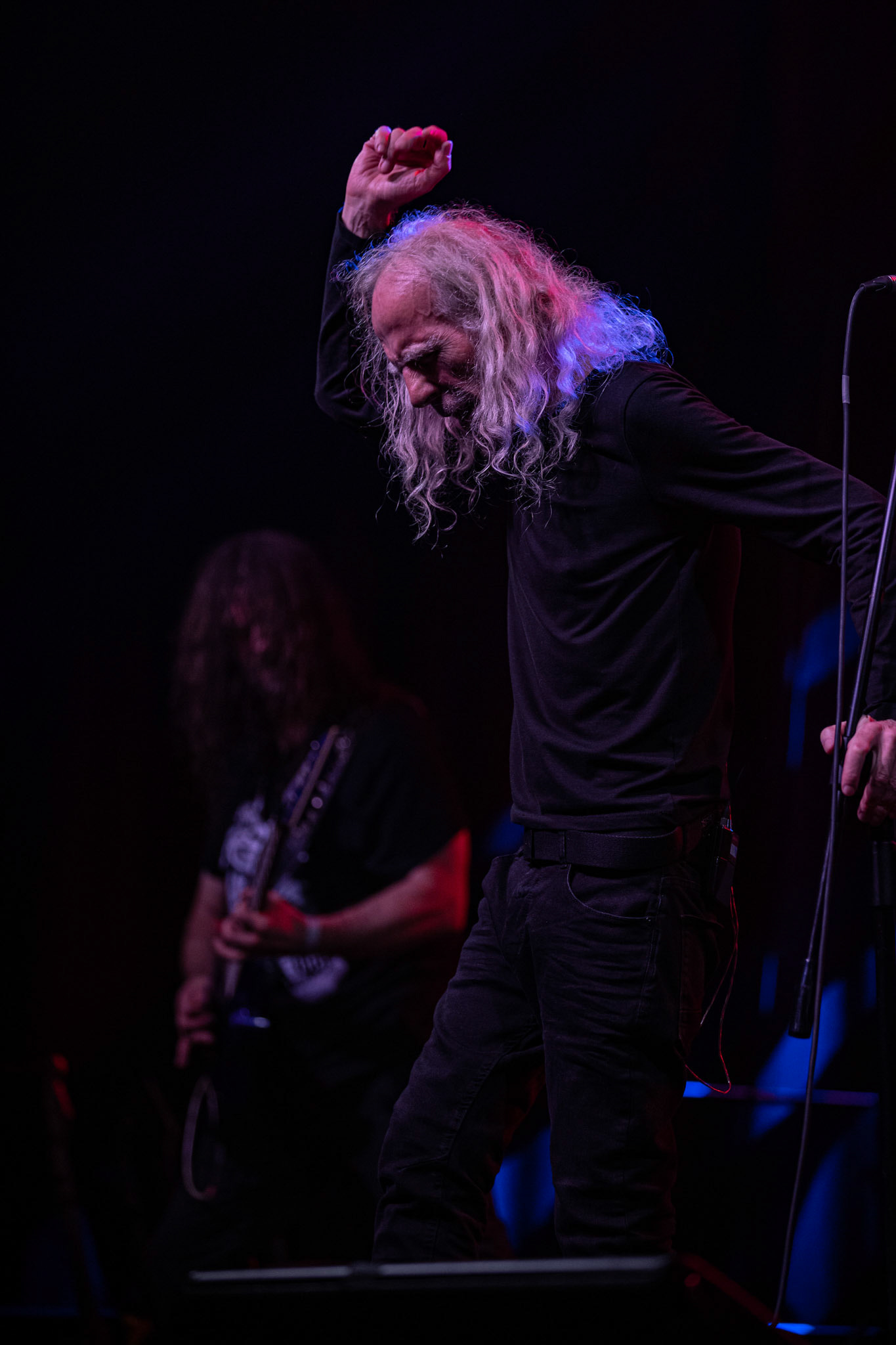 12.09.2021 - KAT i Roman Kostrzewski - koncert "Do zobaczenia w piekle" Wroclaw, Centrum Koncertowe A2.  Roman Kostrzewski - wokal,fot. Andrzej kaziq Wasilkiewicz