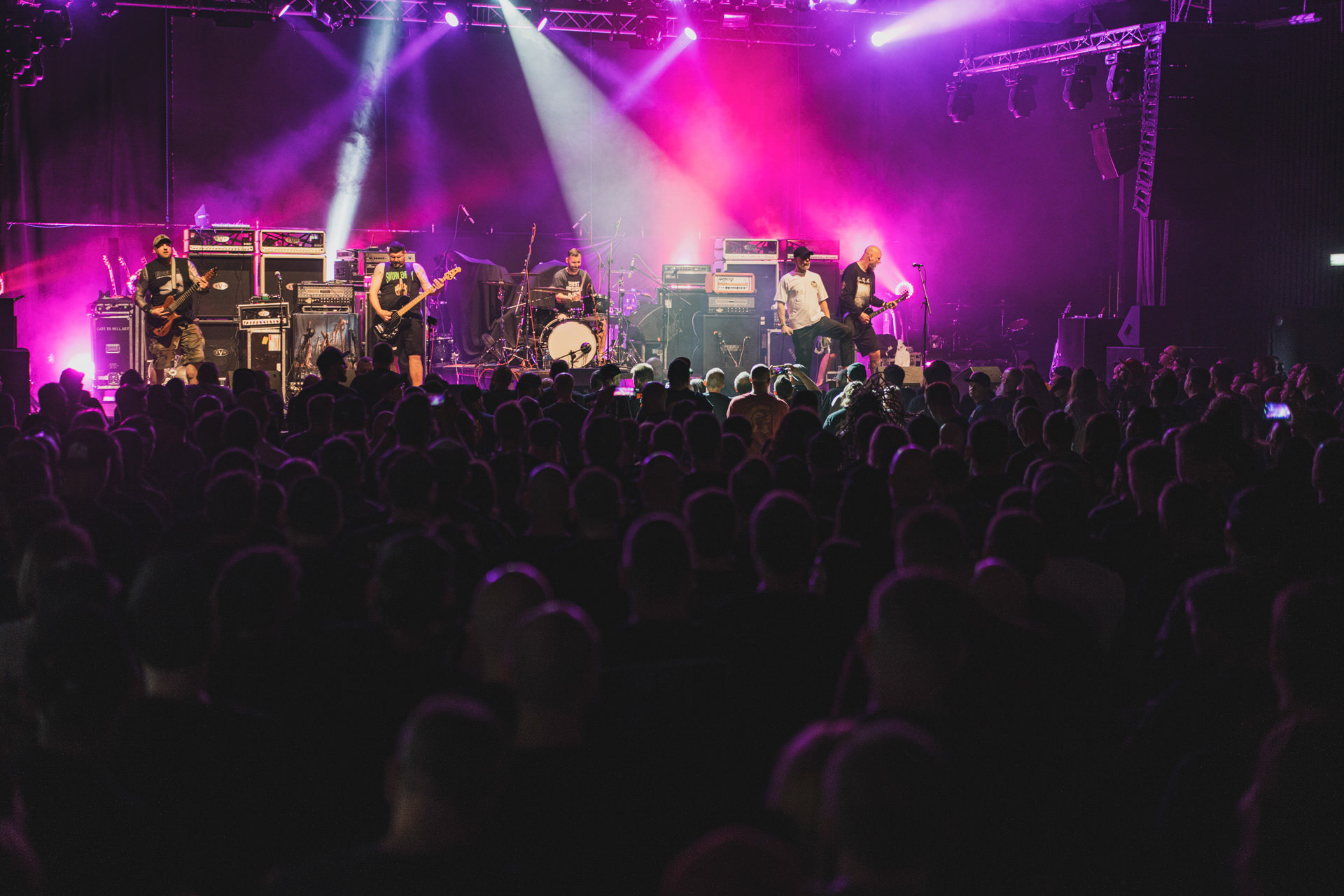 8.08.2023 SCHIZMA - Warszawa klub Progresja,Produkcja Knock Out Productions. fot. Andrzej Wasilkiewicz/kaziq.com