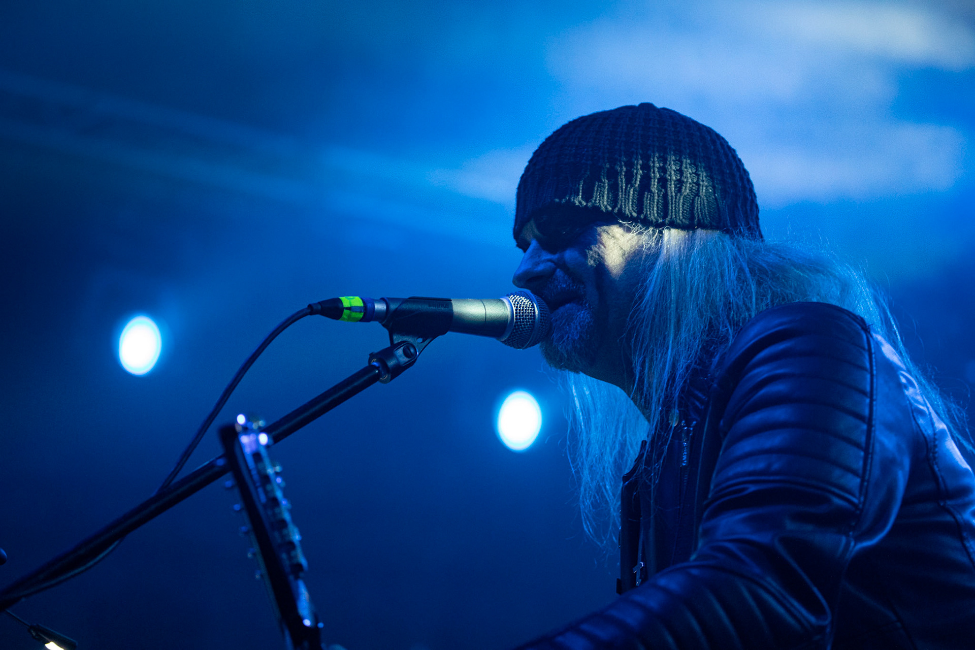 15.12.2019 koncert szwajcarów z Hellhammer: Triumph of Death, Merry Christless 2019, Warszawa Klub Progresja,
zespół Thomasa Gabriela Fishera, black metal, death metal, 
n/z Thomas Gabriel Fisher wokal gitara,
n/z Mia Wallace gitara basowa,
n/z Michael Zech gitara, wokal,
n/z Alessandro Commerio perkusja,
n/z Adam Nergal Darski wokal,
New Aeon Musick, Knock Out Productions
fot. Andrzej Wasilkiewicz/REPORTER