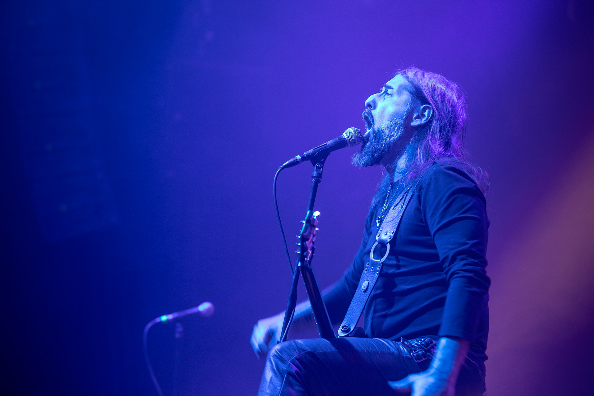 25.11.2019 Warszawa Klub Progresja Europejska Trasa Moonspell z Rotting Christ 2019 
koncert Rotting Christ
N/z Sakis Tolis gitara wokal
N/z Themis Tolis perkusja 
N/z Vagelis Karzis gitara basowa
N/z George Emmanuel  gitara
fot. Andrzej Wasilkiewicz/REPORTER