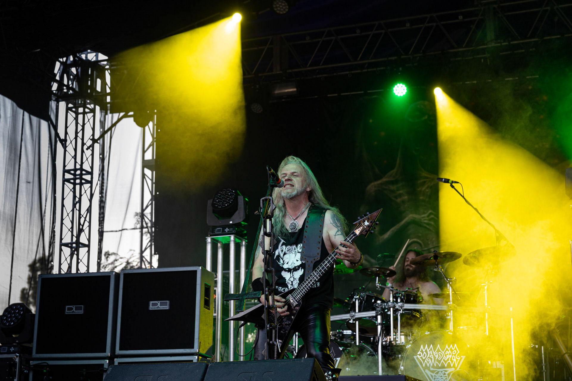 31.07.2021 Vader - koncert warszawska Progresja, Gramy do Woli,n/z Peter: Guitar + Vocalsn/z Pajak: Guitarn/z Hal: Bassn/z James: Drumsfot. Andrzej Wasilkiewicz/Reporter