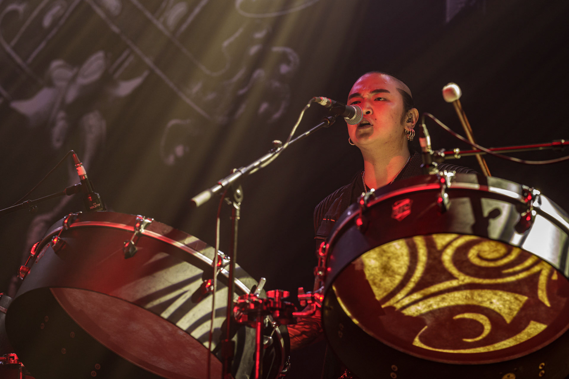 5.11.2022 The HU - koncert mongolskiej folk-metlowej grupy w warszawskiej Progresji.Produkcja Knock Out Productions,fot. Andrzej Wasilkiewicz/Reporter