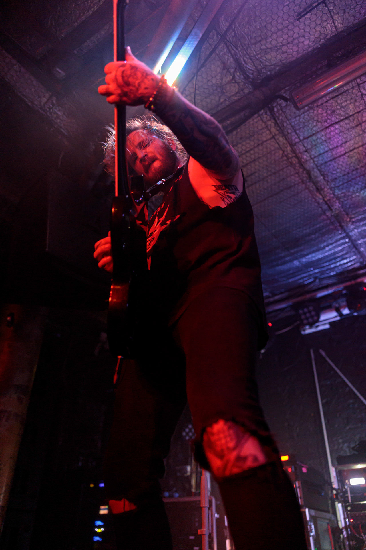 25.04.2022 DAGOBA - koncert warszawska Hydrozagadka, Dagoba francuski industrialmetal, groovemetal, Ecdysis By Night Tour 2022 produkcja Knock Out Productionsfot. Andrzej Wasilkiewicz/Reporter