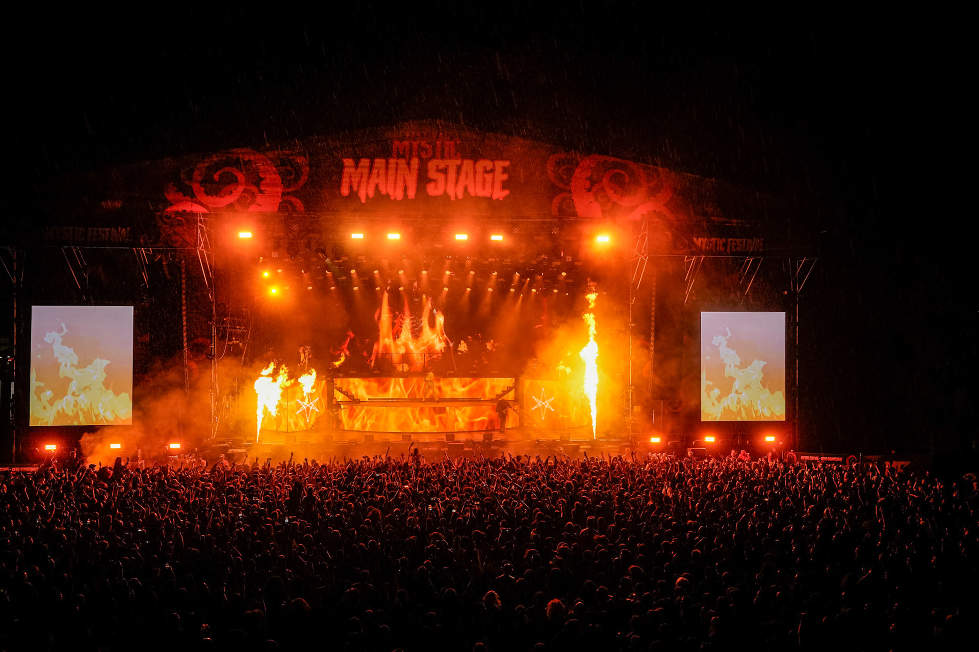 8.06.2024 BRING ME THE HORIZON - Mystic Festival 2024 Gdansk. Dzień trzeci. fot. Andrzej Wasilkiewicz/Reporter