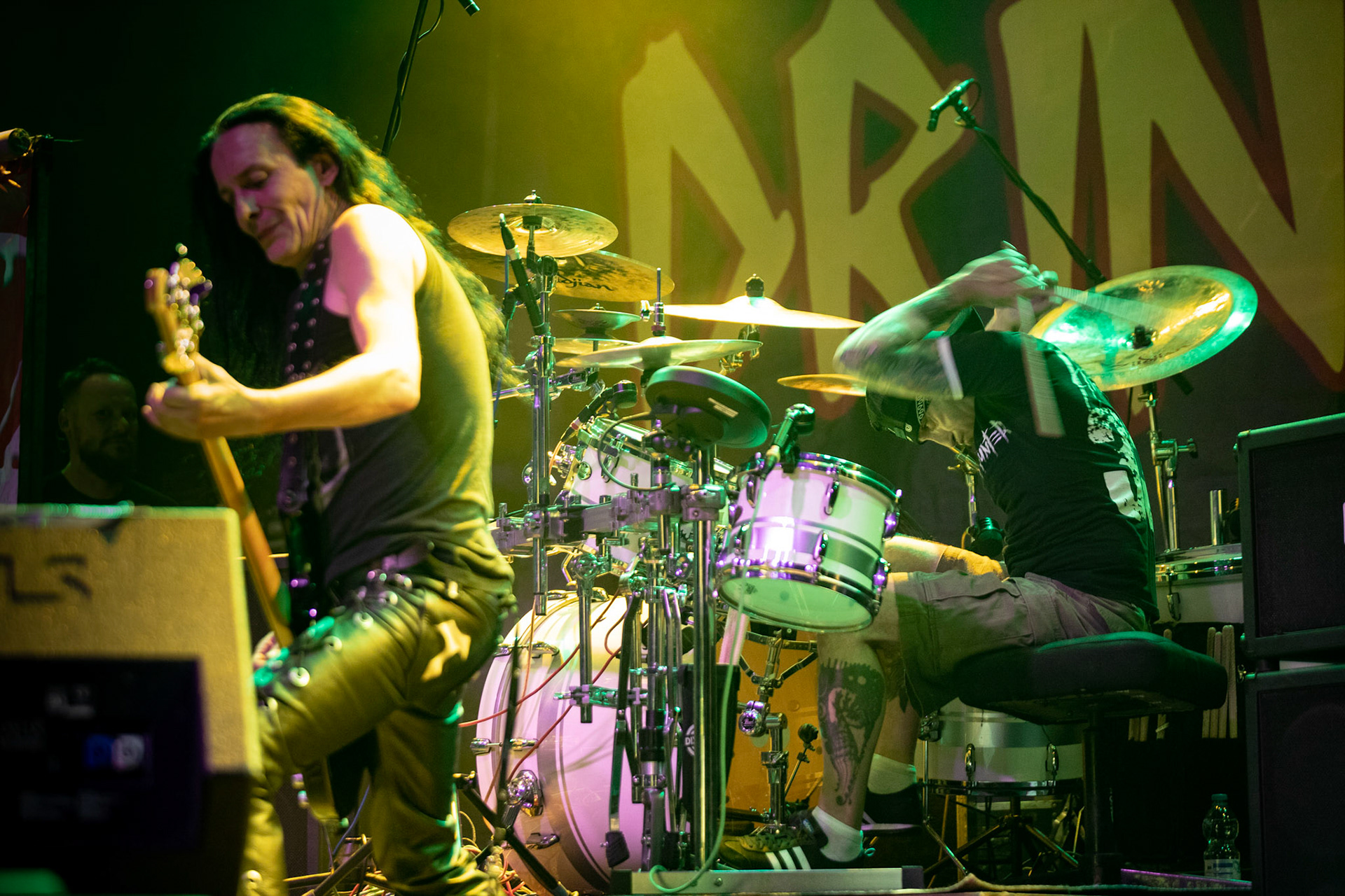 Legendy Metalu Acid Drinkers - rock, trashmetal, - koncert Legendy Metalu w warszawskiej Progresji, 

Tomasz "Titus" Pukacki 
Dariusz "Popcorn" Popowicz 
Maciej "Ślimak" Starosta 
Łukasz "Dzwon" Cyndzer
fot. Andrzej kaziq Wasilkiewicz/Reporter