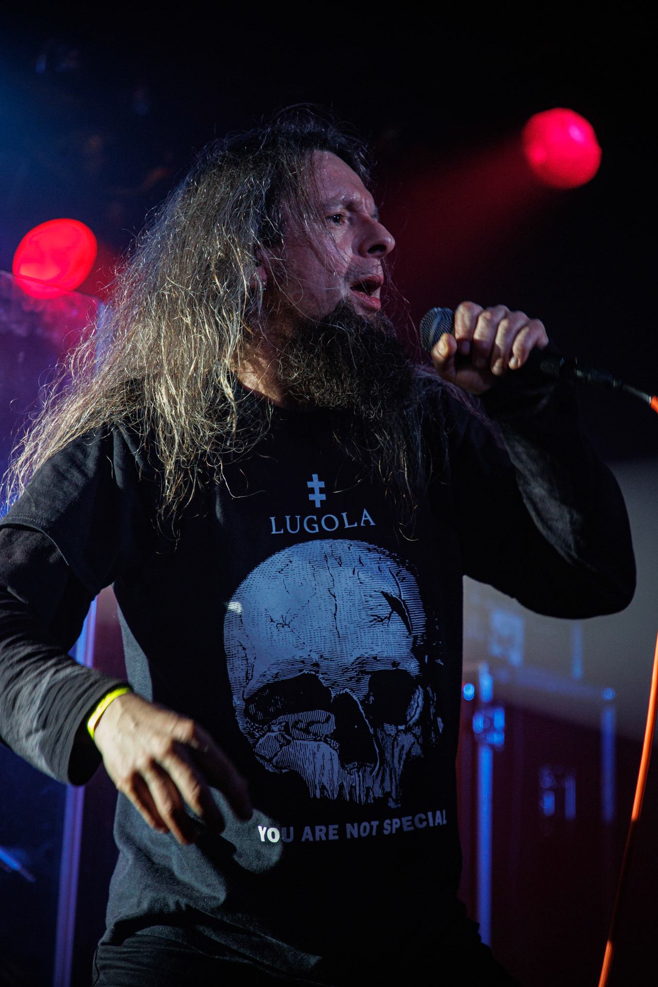 18.03.2022 Thy Disease - INFERNALIS RESURGENTIS - Warszawski koncert zespolu Thy Disease.Black metal, death metal, polski metal.n/z Martin – vocals,fot. Andrzej Wasilkiewicz/Reporter