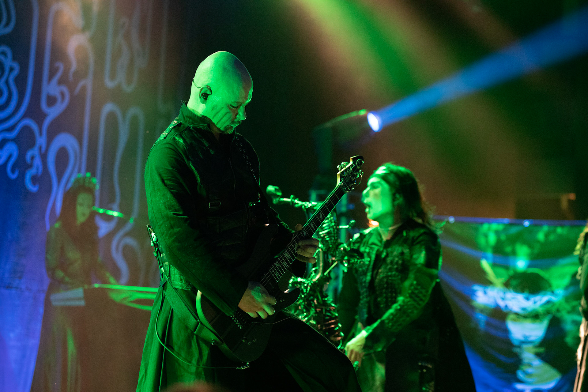 CRADLE OF FILTH - UK. black metal, metal symfoniczny, metal gotycki,
Dani Filth - Vocals,
Martin Skaroupka - Drums, Keyboards and Orchestrations,
Daniel Firth - Bass,
Richard Shaw - Guitar,  
Ashok - Guitar,  
Lindsay Schoolcraft - Narrative vocals,
Nuclear Blast Records
Knockoutprod
fot. Andrzej kaziq Wasilkiewicz/Reporter