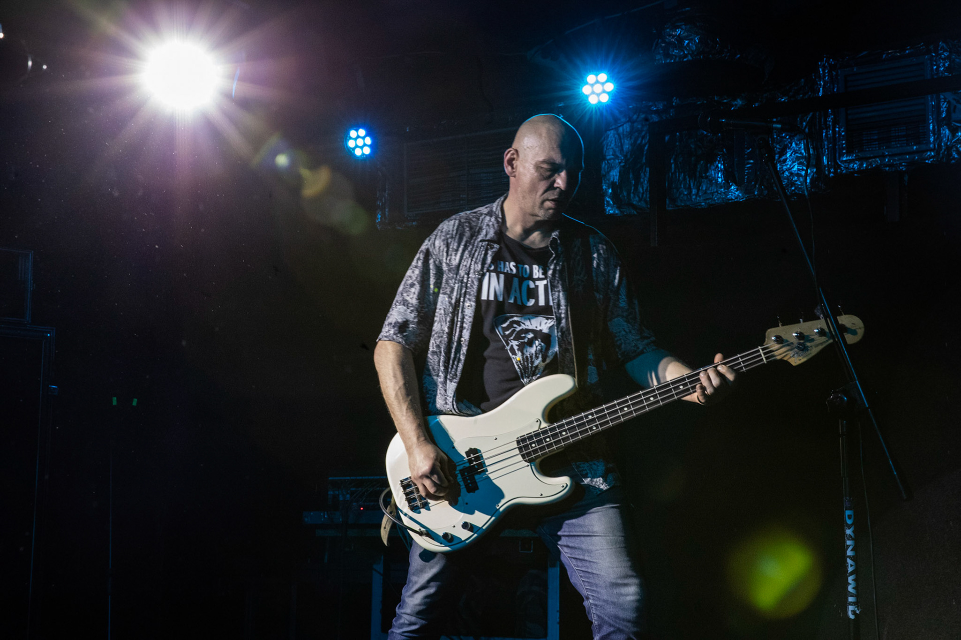 8.12.2018r Dezerter koncert Proxima, Robert Robal Matera gitara, wokal, Krzysztof Grabowski perkusja, fot. Andrzej Wasilkiewicz/Reporter