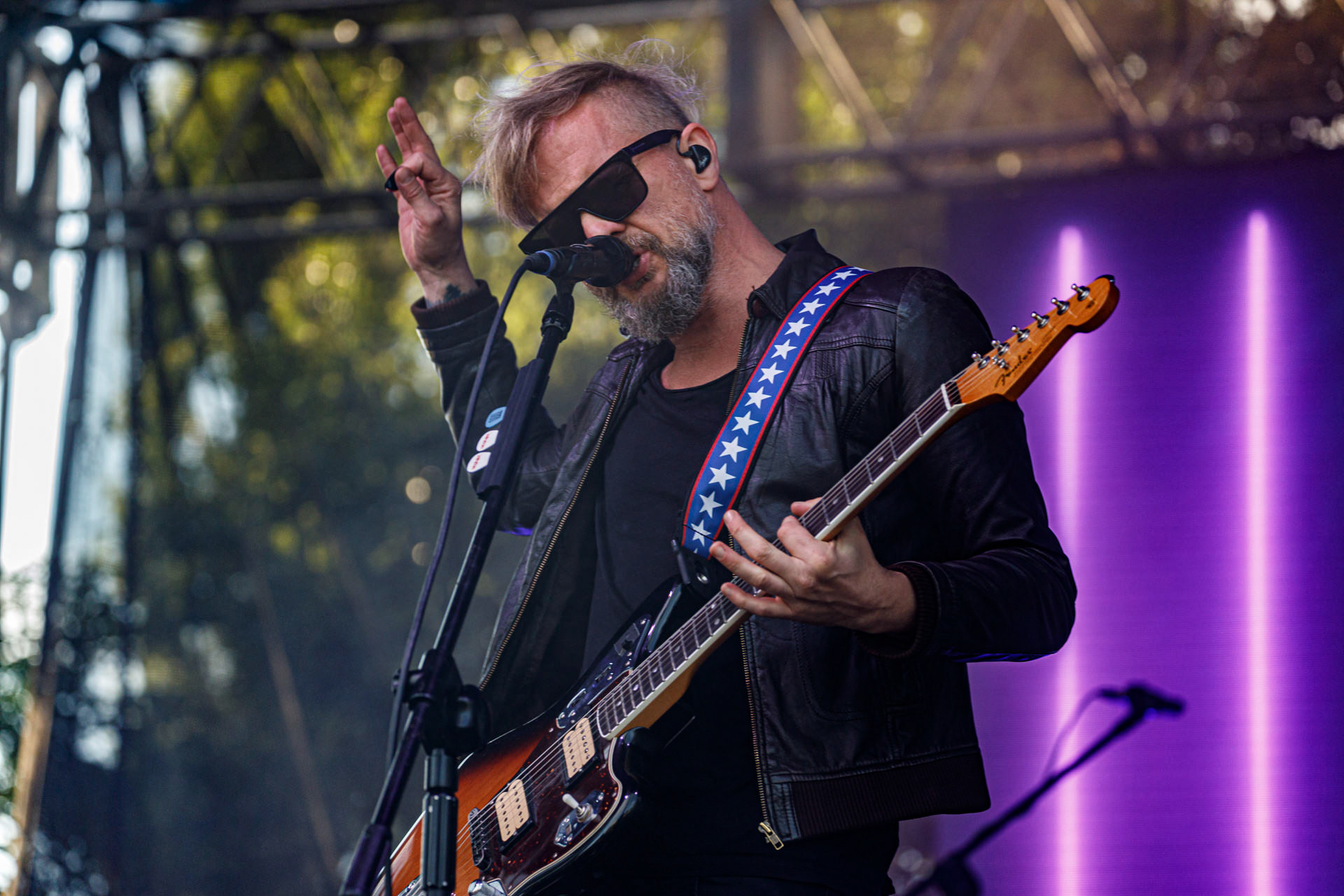 10.07.2022 Organek -  Antyfest Antyradia 2022 - Warszawa, letnia scena klubu Progresja. Tomasz Organek – gitara, wokal,Adam Staszewski – gitara basowa,Robert Markiewicz – perkusja,Tomasz Lewandowski – instrumenty klawiszowe,Rock alternatywny.fot. Andrzej Wasilkiewicz/Reporter