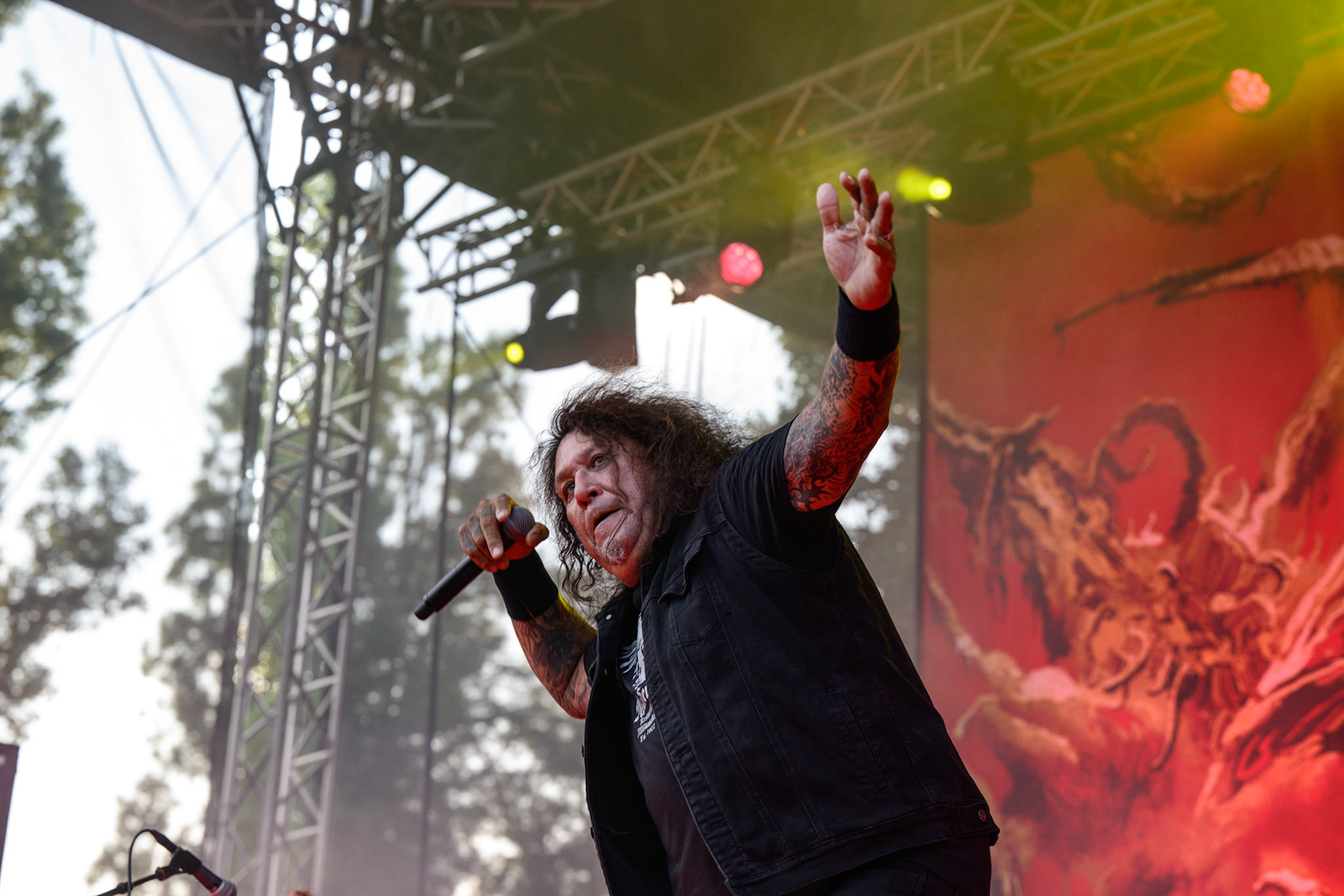 2024.07.21 Testament, thrash metal - Warszawa Letnia Scena Progresji, Knock Out Productions, fot. Andrzej Wasilkiewicz/kaziq.com