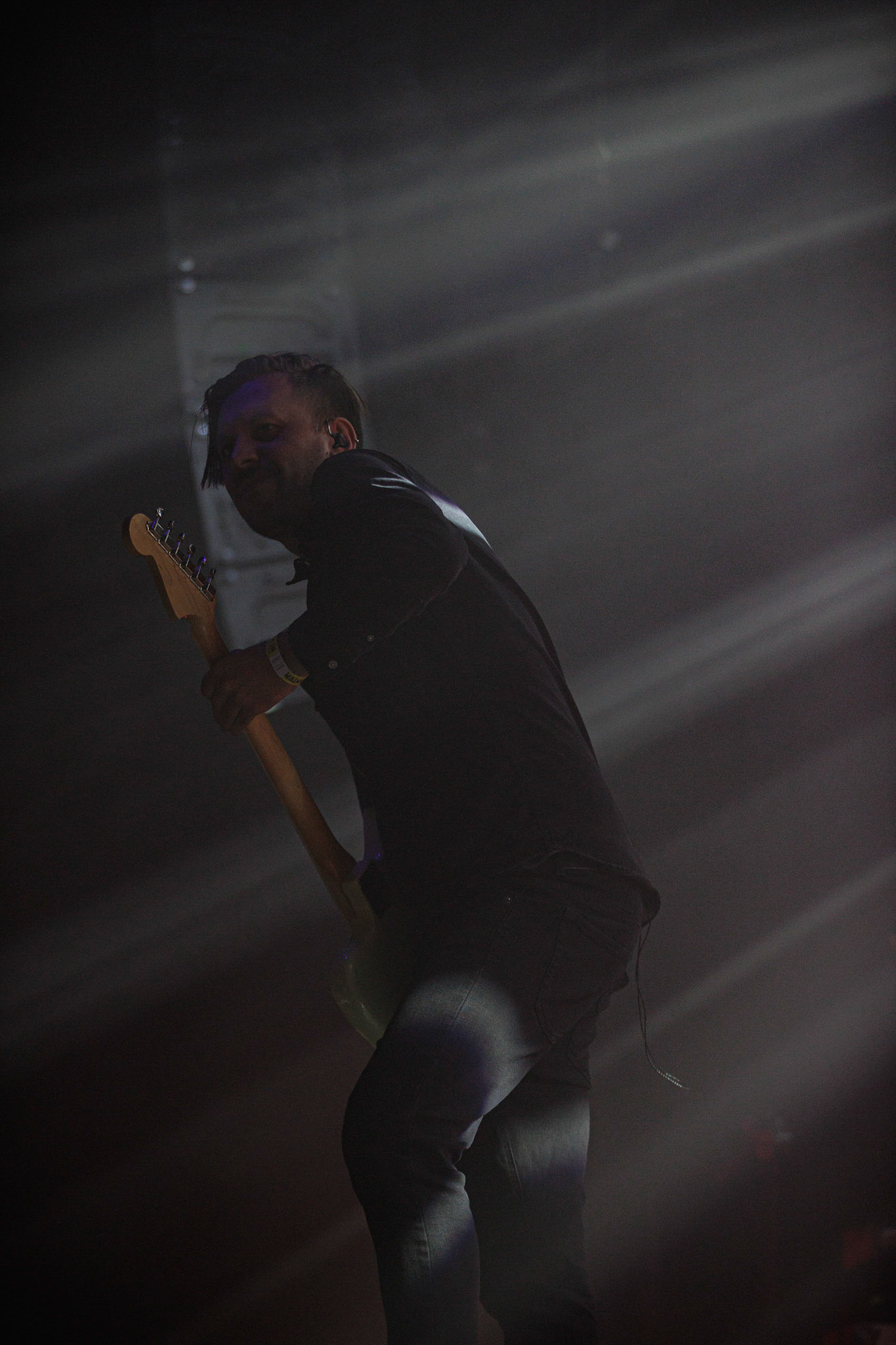 27.11.2021 TIDES FROM NEBULA koncert, Warszawa klub Progresja,Knock Out Productions, Mystic Production,Post-rock, muzyka alternatywna, progresywny rock.n/z Maciej Karbowski – gitara, instrumenty klawiszowen/z Przemek Weglowski – gitara basowan/z Tomasz Stolowski – perkusjaFot. Andrzej Wasilkiewicz/Reporter