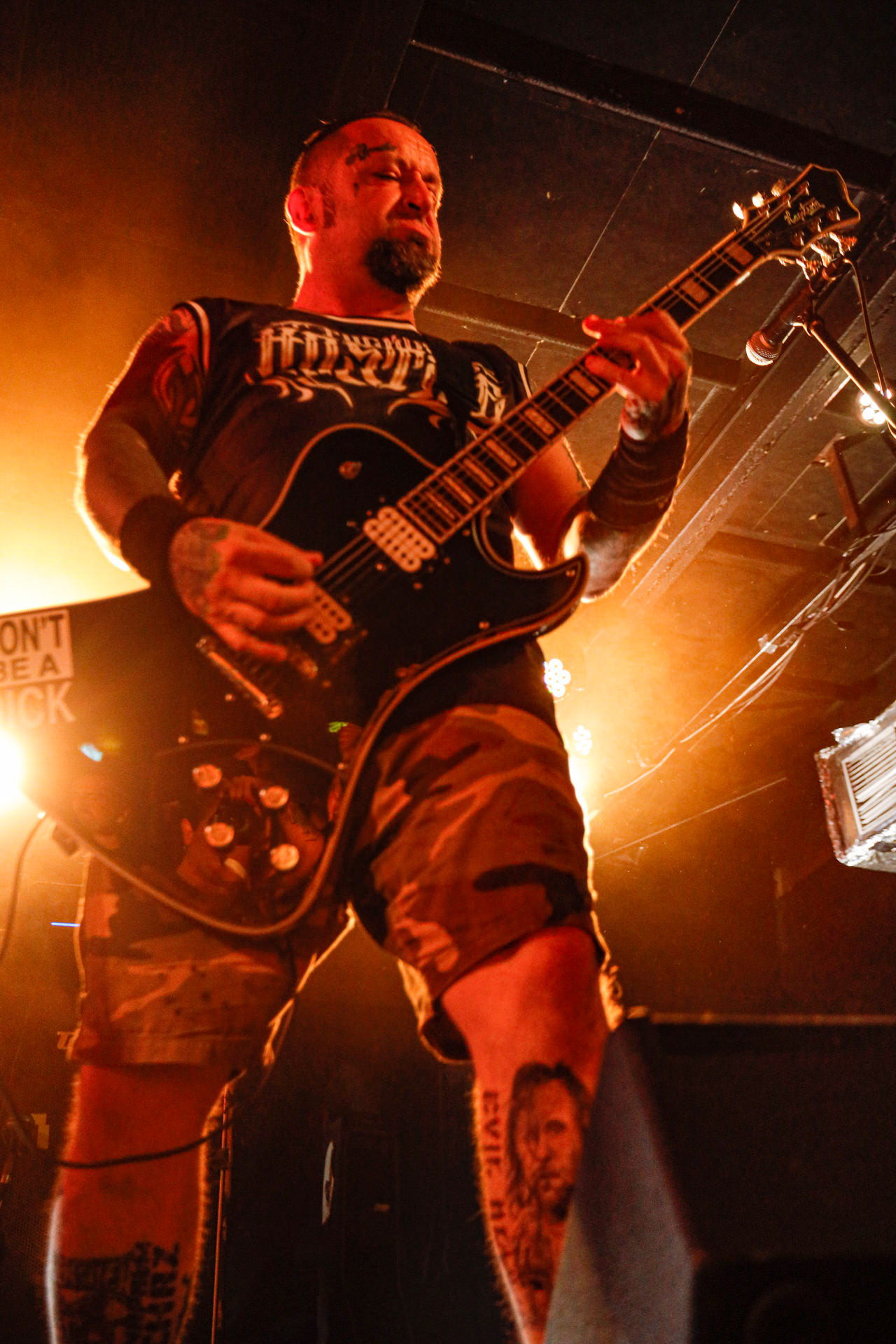 25.08.2022 The Exploited - legenda drugiej fali punk rocka na koncercie w warszawskiej Proximie.Weterani punk rock, hardcore punk, crossover thrash z Edynburga w składzie:Wattie Buchan – wokal, Irish Rob – bas,Willie Buchan – perkusja,Robbie Steedo Davidson - gitara,Produkcja: Noise Annoys Booking Agency and Records, Boredom Booking. fot. Andrzej Wasilkiewicz/Reporter