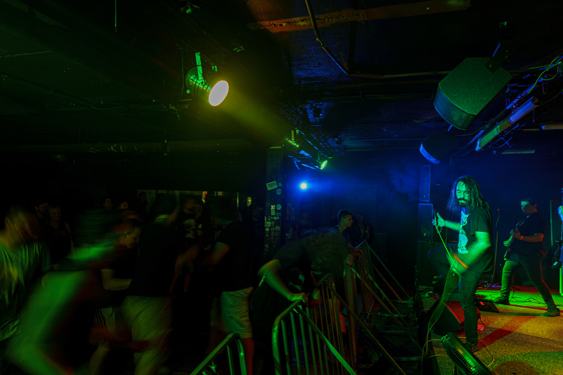 15.07.2023 - NERVOCHAOS - Brazil, Death metal, Warszawa, klub Potok. fot. Andrzej Wasilkiewicz/kaziq.com