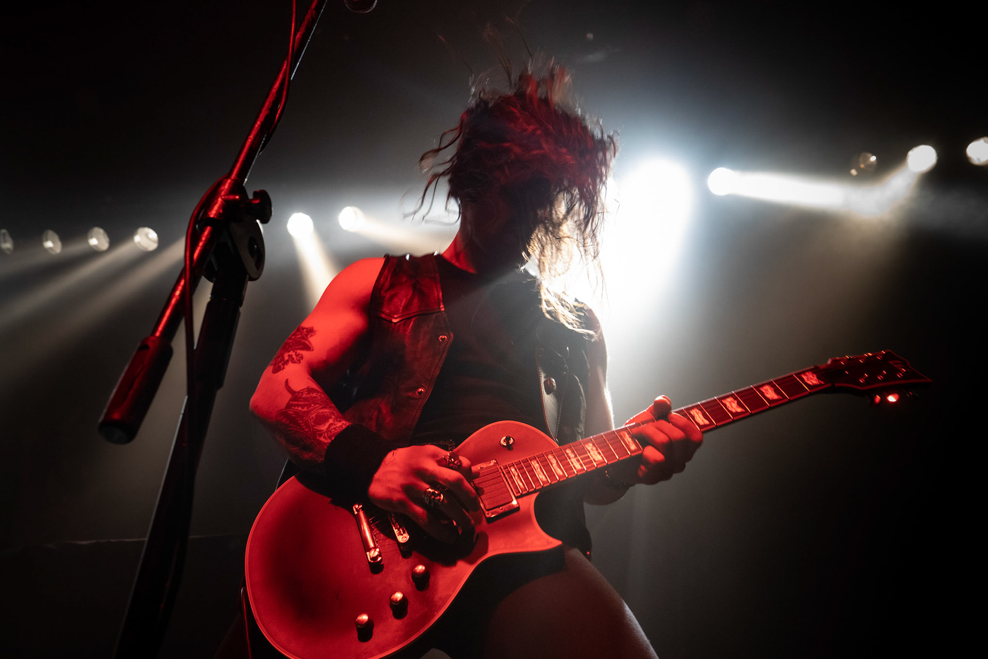 25.11.2019 Warszawa Klub Progresja Europejska Trasa Moonspell z Rotting Christ 2019 
koncert Rotting Christ
N/z Sakis Tolis gitara wokal
N/z Themis Tolis perkusja 
N/z Vagelis Karzis gitara basowa
N/z George Emmanuel  gitara
fot. Andrzej Wasilkiewicz/REPORTER