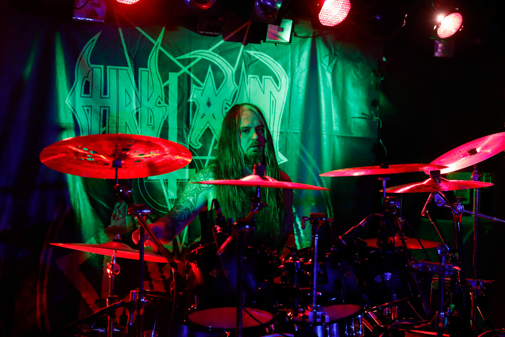 Christ Agony Legacy tour 2017 Warszawa  VooDoo klub 
Dariusz Młody Płaszewski