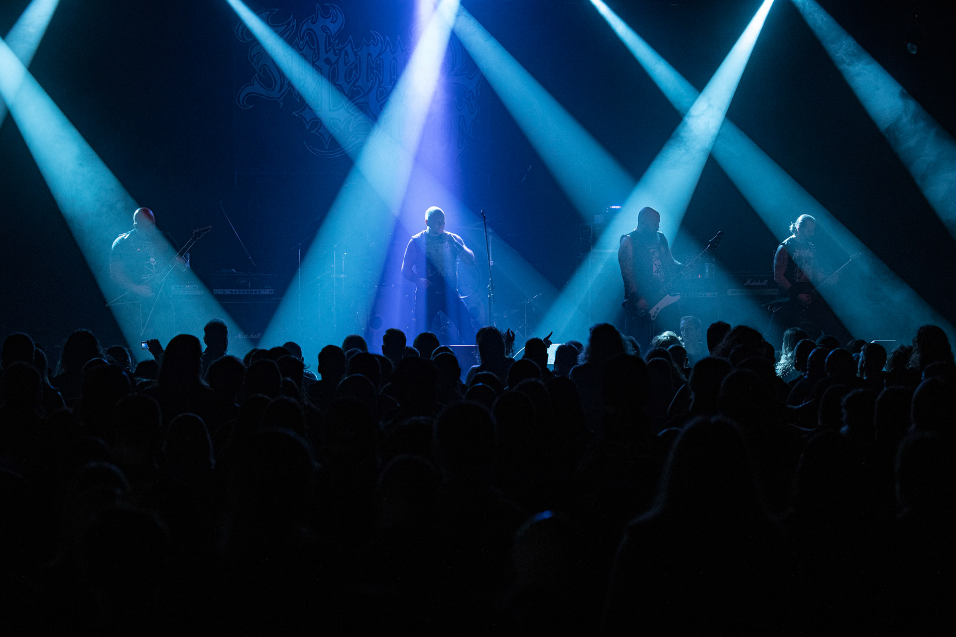 21.12.2019 Metalowa Wigilia 2019 w warszawskiej Progresji.
Koncert zespołu Infernal War, polski blackmetal.
Massive Music 
fot. Andrzej Wasilkiewicz/REPORTER