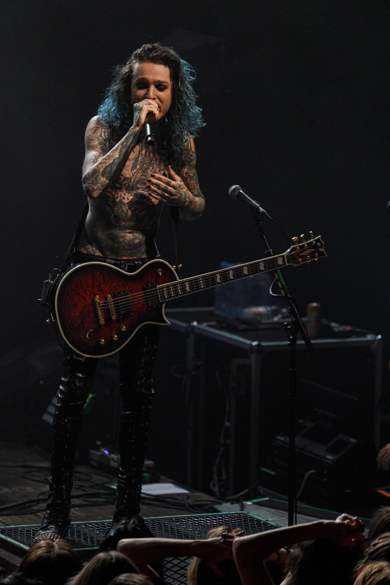 1.10.2022 Lost Society – na warszawskim koncercie trasy Sick and Dangerous Tour 2022 - finski thrash metalowy zespol, zalozony w 2010 roku w Jyvaskyla przez Samy Elbanna. W 2012 roku grupa wygrala w krajowych eliminacjach do Global Battle Of the Bands.  Lost Society zagrali przed BLIND CHANNEL w skladzieSamy Elbanna – wokal, gitara,Arttu Lesonen – gitara,Mirko Lehtinen – gitara basowa,Ossi Paananen – perkusja,Produkcja Winiary Bookings, klub Progresja, patronat Antyradio,fot. Andrzej Wasilkiewicz/Reporter