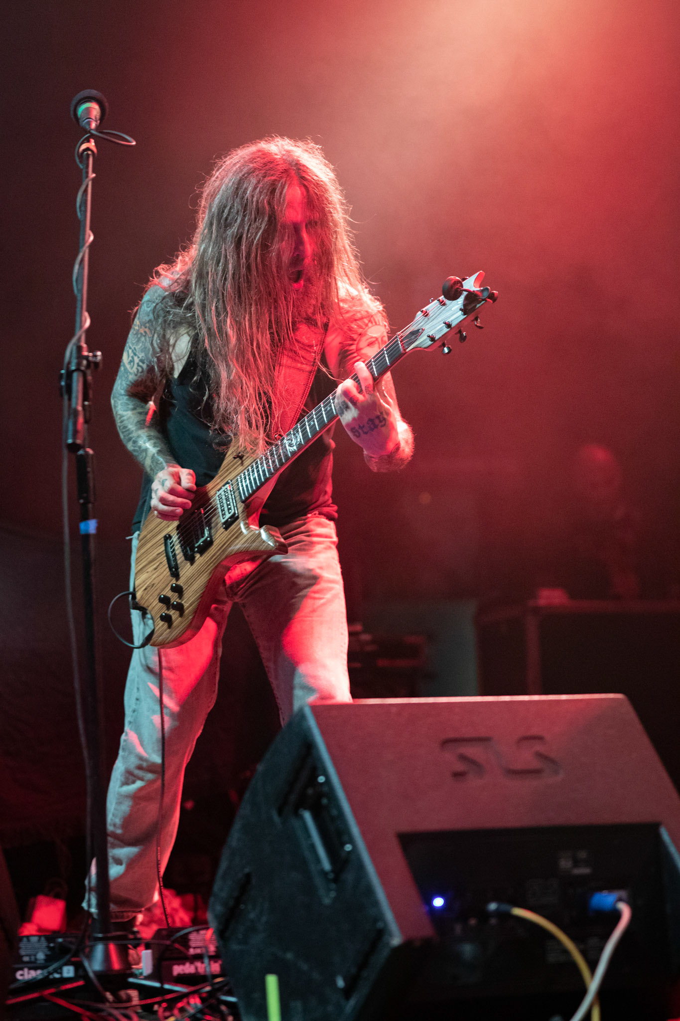 YOB - USA Eugene - Doom metal stoner metal post-metal
Mike Scheidt - wokal gitara,
Travis Foster - perkusja,
Aaron Rieseberg - bass, Produkcja Knock Out Productions, fot. Andrzej kaziq Wasilkiewicz/Reporter