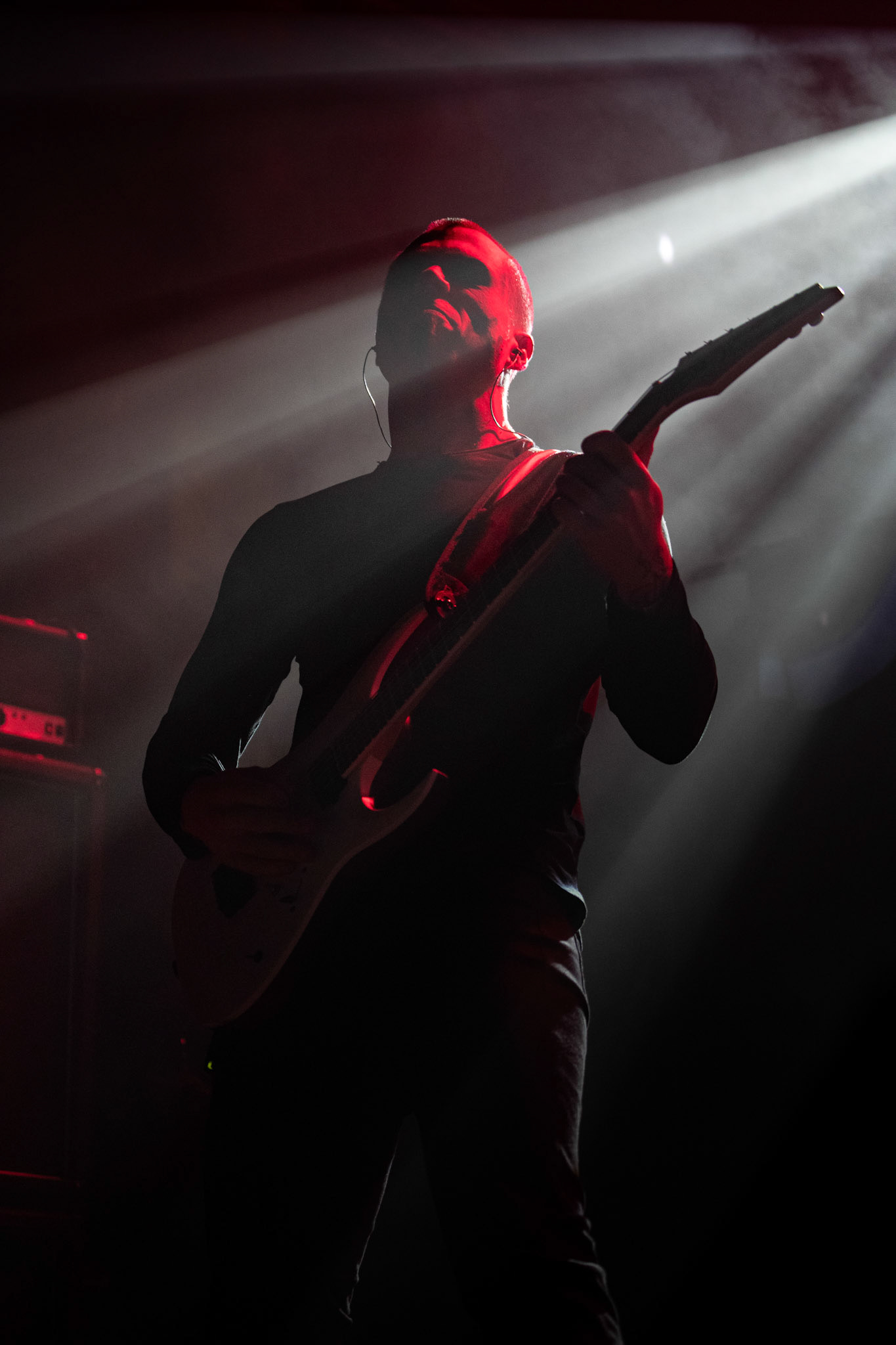 15.12.2019 koncert norweskiego zespołu Dødheimsgard, Merry Christless 2019, Warszawa Klub Progresja,
zespół Vicotnika - Yusaf Parvez, alternatywny metal, industrial metal,
n/z Yusaf "Vicotnik" Parvez - gitara, śpiew,
n/z Lars-Emil Måløy - gitara basowa,
n/z Tommy Thunberg - gitara,
n/z Øyvind Myrvoll - perkusja,
New Aeon Musick, Knock Out Productions
fot. Andrzej Wasilkiewicz/REPORTER