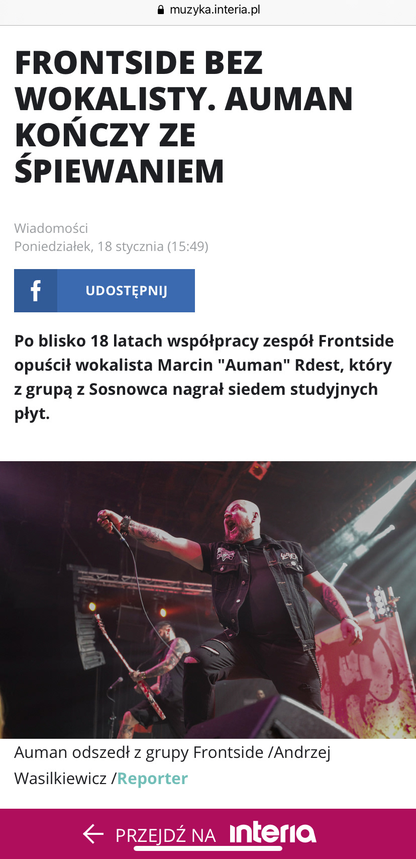 Frontside - Auman - Marcin Rdest