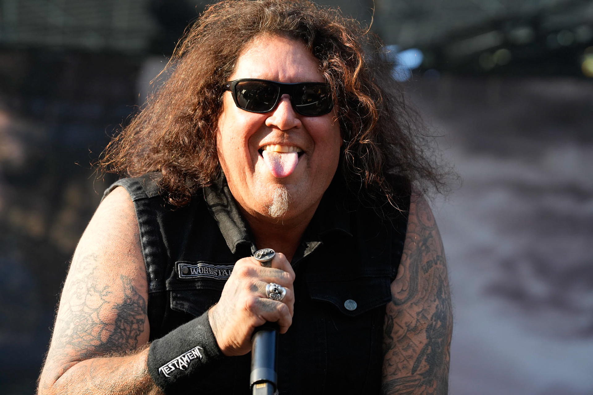 7.06.2023 Testament dzien pierwszy festiwaluMystic Festival 2023, Stocznia Gdanska fot. Andrzej Wasilkiewicz/Reporter